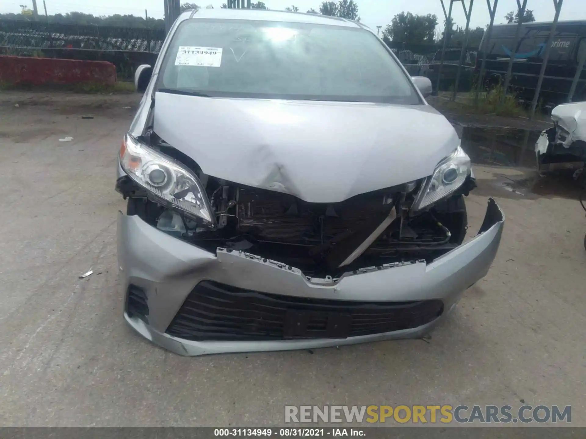 6 Photograph of a damaged car 5TDKZ3DC4KS990347 TOYOTA SIENNA 2019