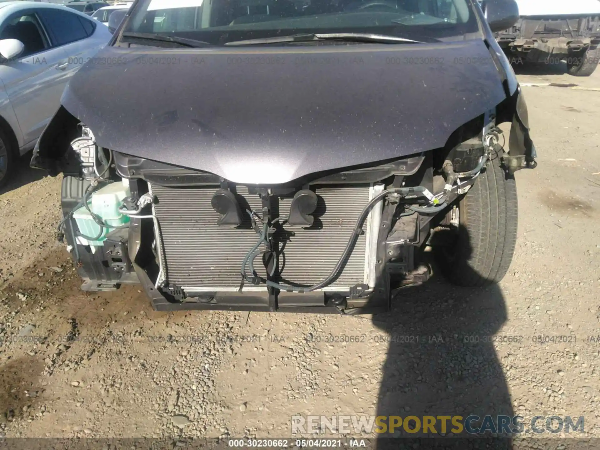 6 Photograph of a damaged car 5TDKZ3DC5KS003609 TOYOTA SIENNA 2019