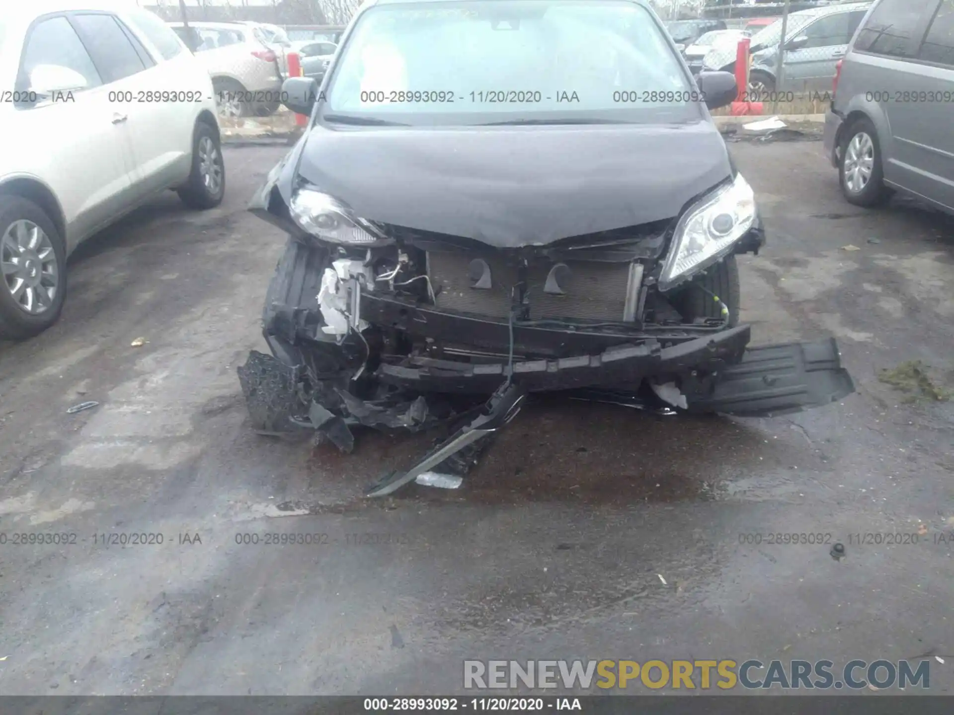 6 Photograph of a damaged car 5TDKZ3DC5KS013296 TOYOTA SIENNA 2019