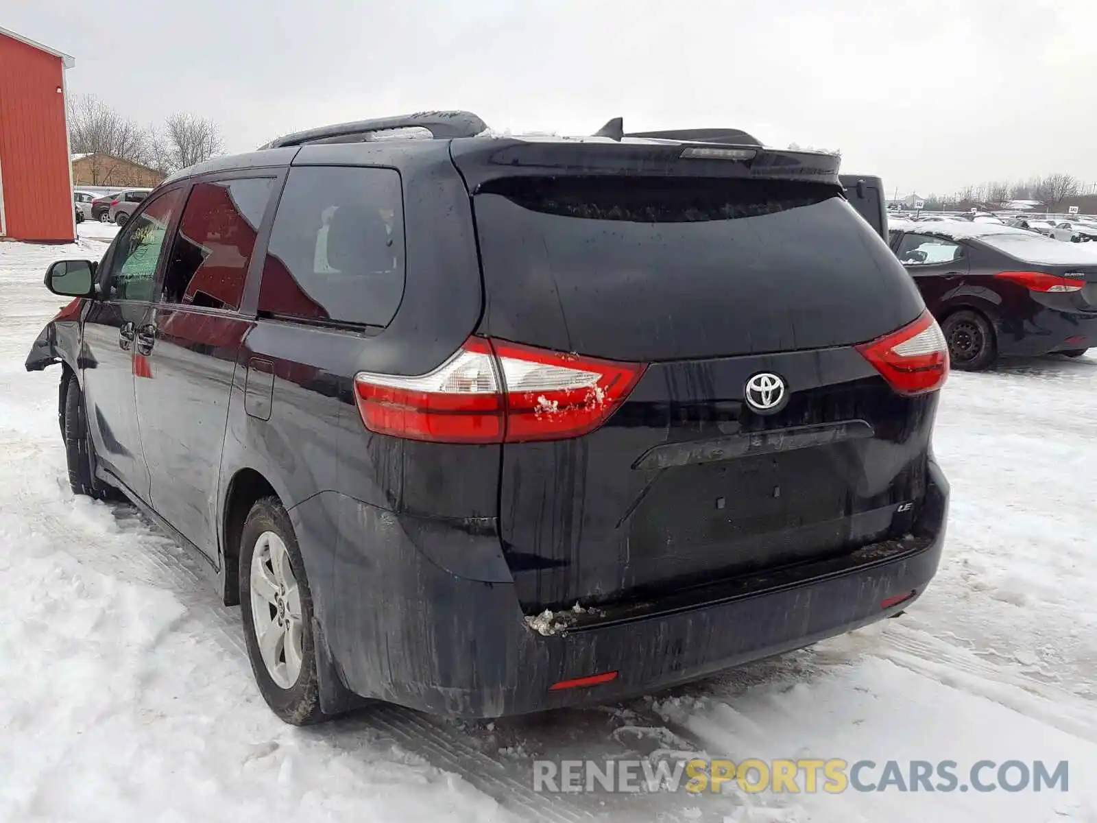 3 Photograph of a damaged car 5TDKZ3DC6KS993931 TOYOTA SIENNA 2019