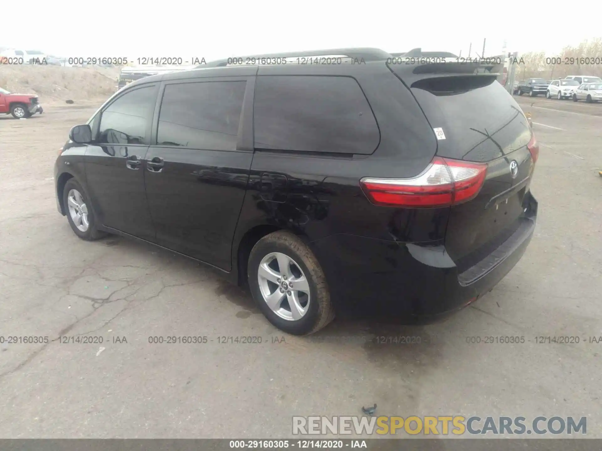 3 Фотография поврежденного автомобиля 5TDKZ3DC8KS968819 TOYOTA SIENNA 2019