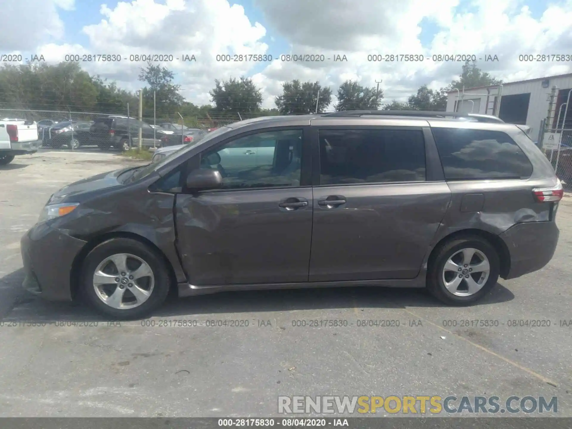 6 Photograph of a damaged car 5TDKZ3DC8KS970702 TOYOTA SIENNA 2019