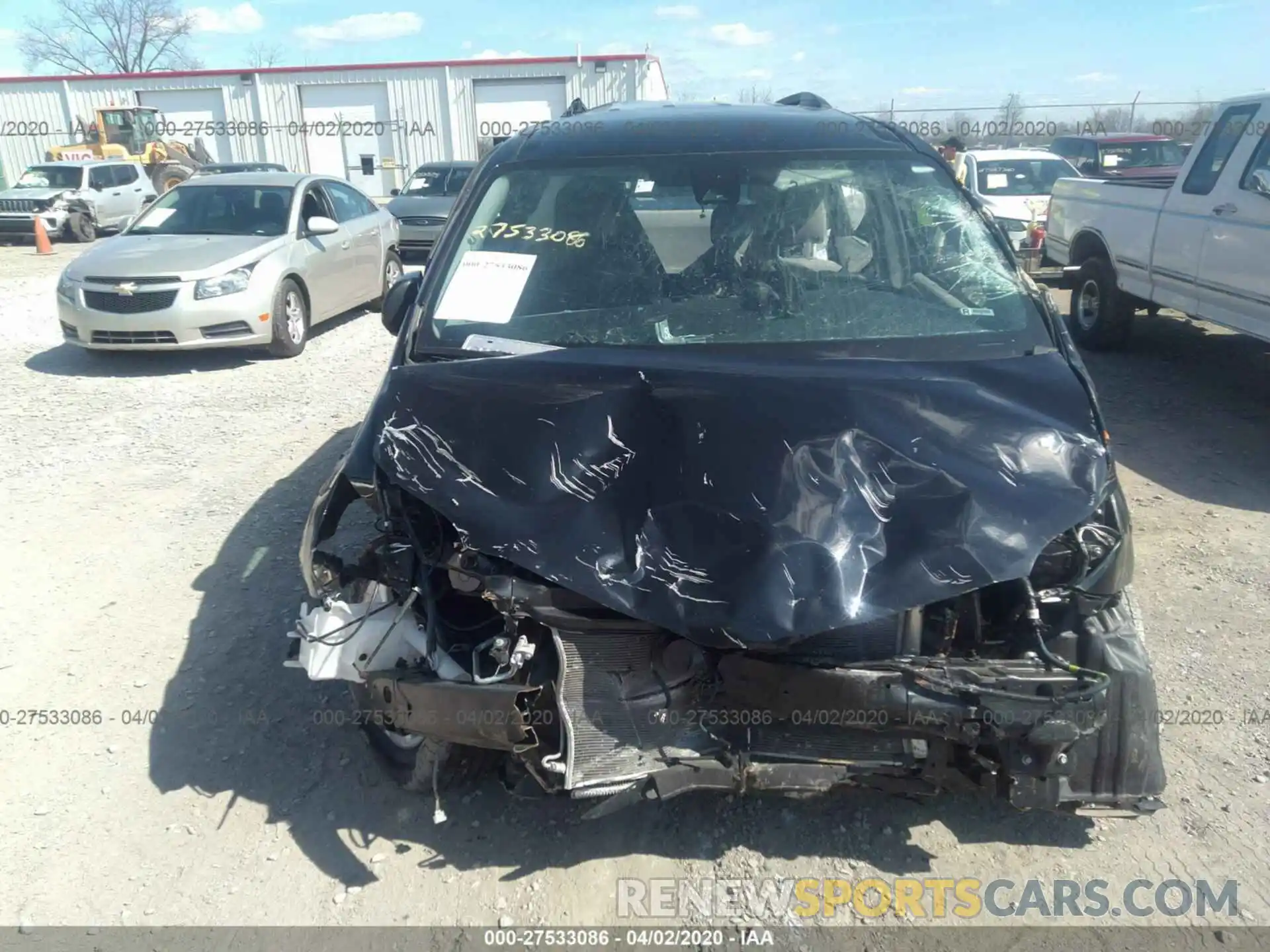 6 Photograph of a damaged car 5TDKZ3DC8KS993512 TOYOTA SIENNA 2019