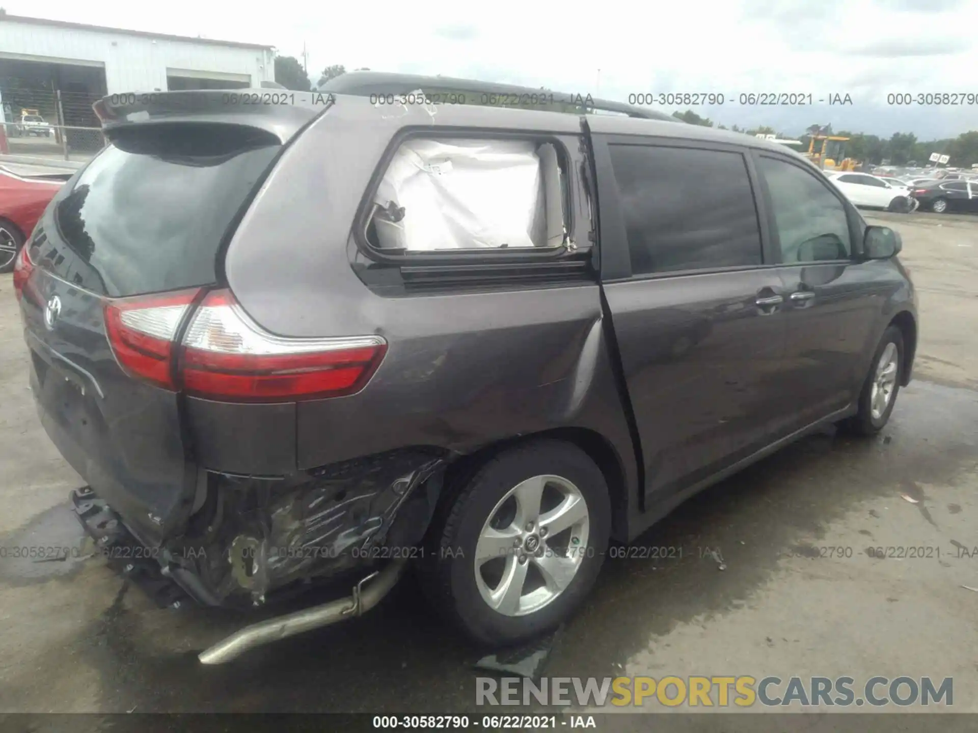 6 Photograph of a damaged car 5TDKZ3DC9KS994992 TOYOTA SIENNA 2019