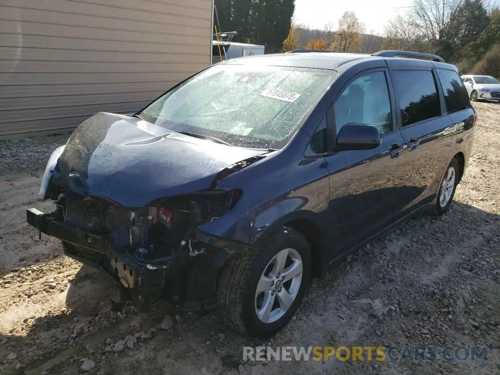 2 Photograph of a damaged car 5TDKZ3DCXKS005114 TOYOTA SIENNA 2019