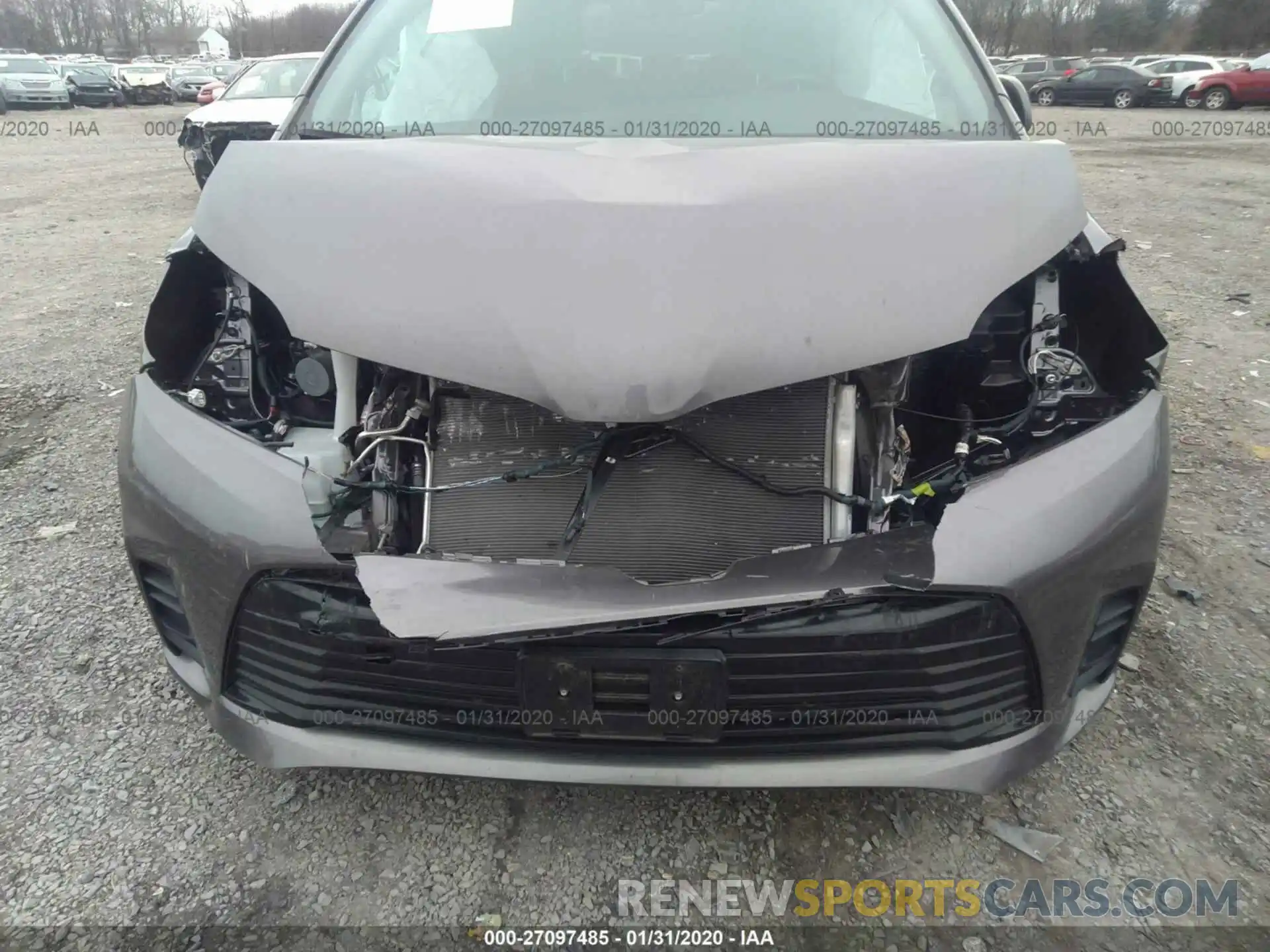 6 Photograph of a damaged car 5TDKZ3DCXKS017599 TOYOTA SIENNA 2019