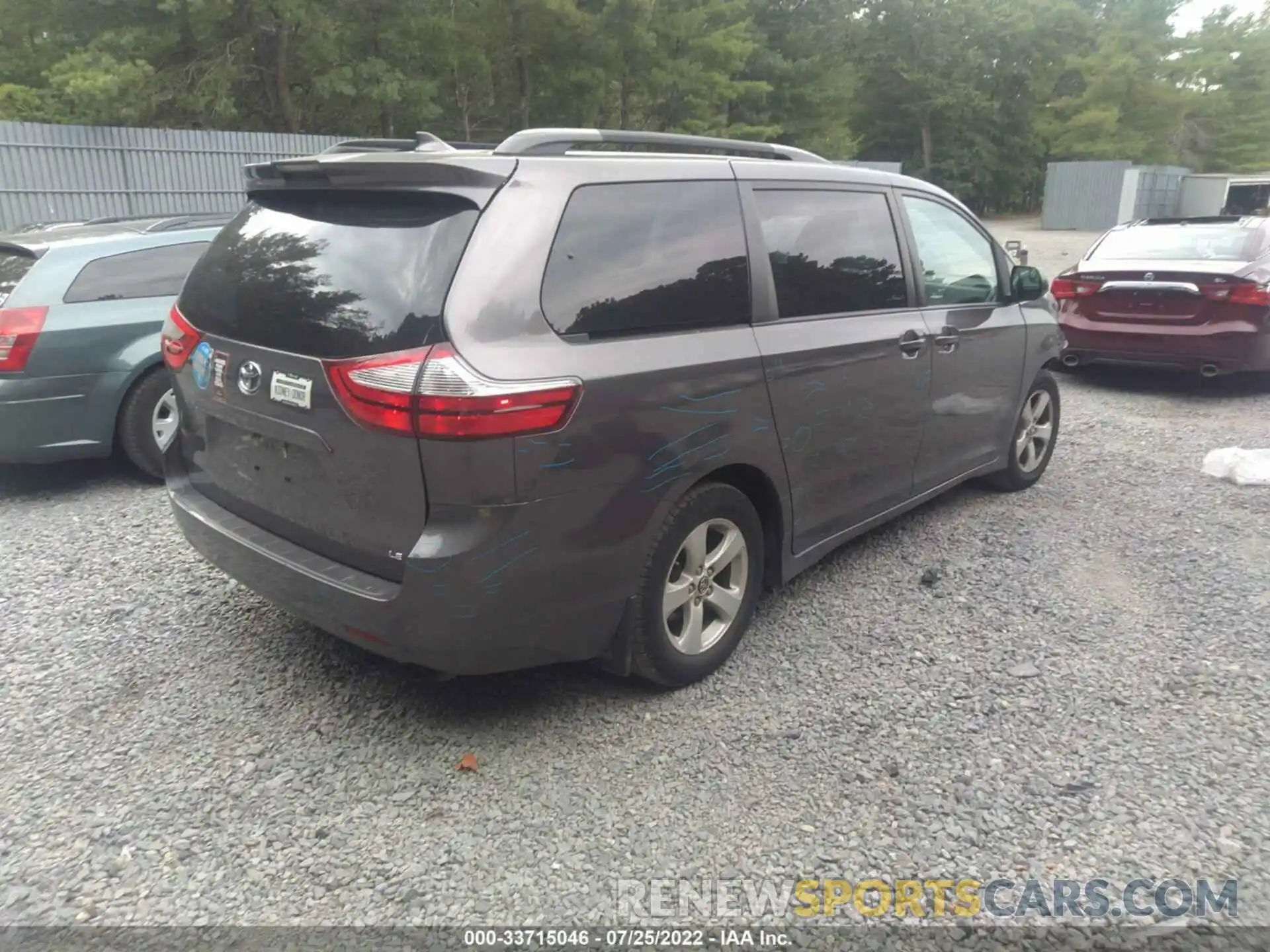 4 Фотография поврежденного автомобиля 5TDKZ3DCXKS968952 TOYOTA SIENNA 2019