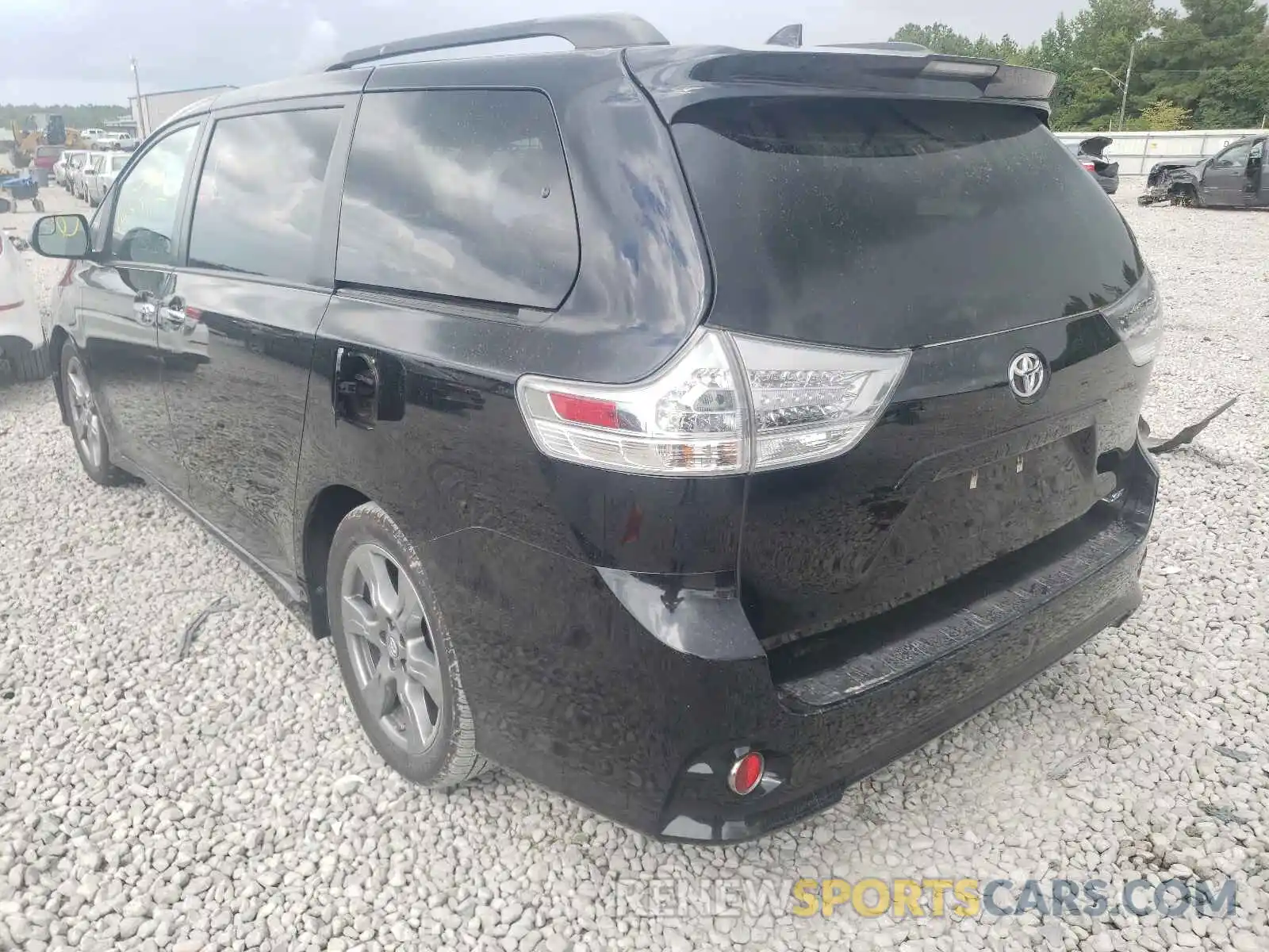 3 Фотография поврежденного автомобиля 5TDXZ3DC0KS978878 TOYOTA SIENNA 2019