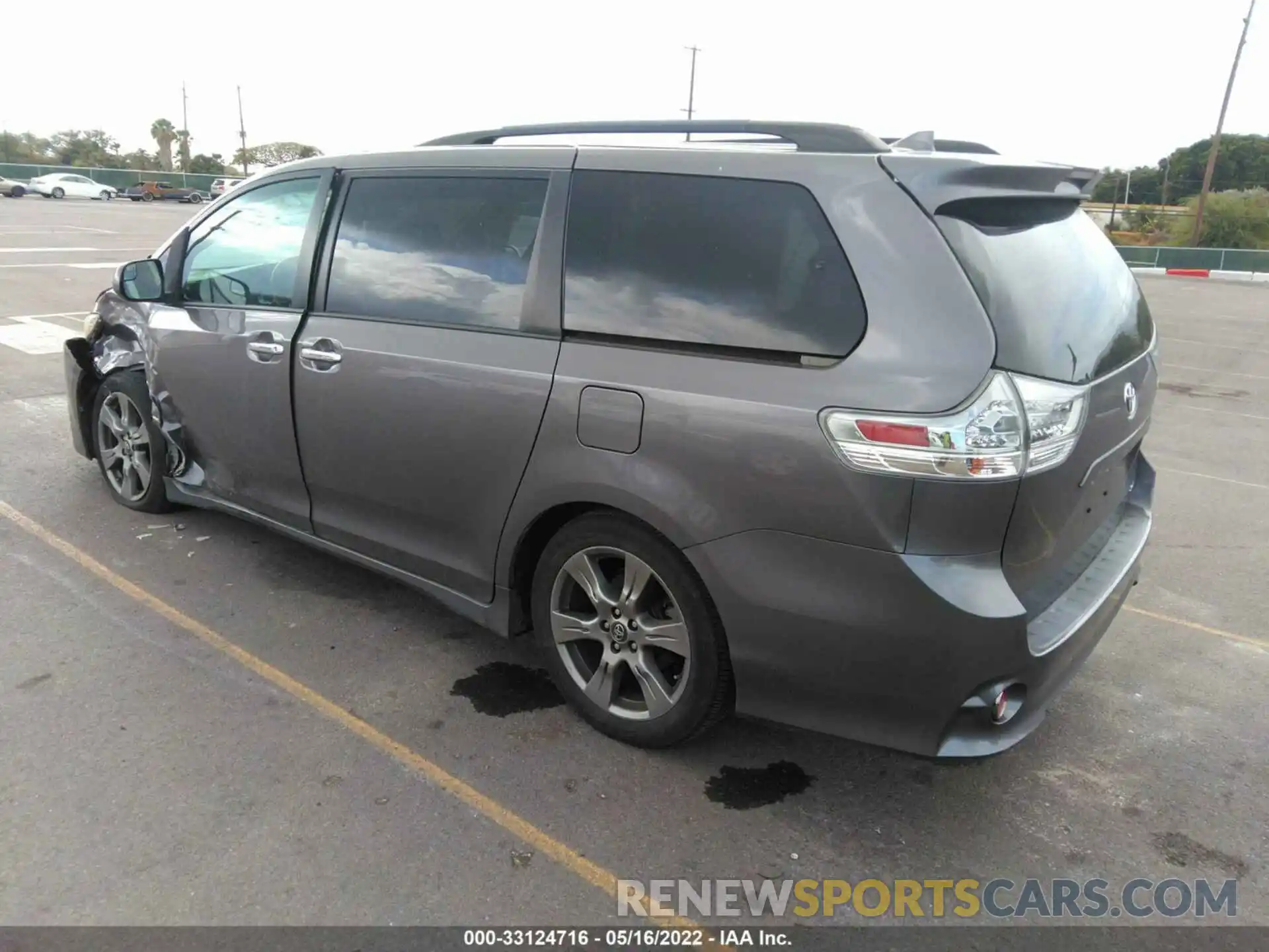 3 Фотография поврежденного автомобиля 5TDXZ3DC1KS986701 TOYOTA SIENNA 2019