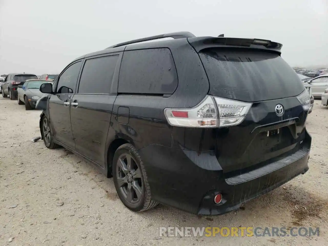 3 Фотография поврежденного автомобиля 5TDXZ3DC5KS017063 TOYOTA SIENNA 2019