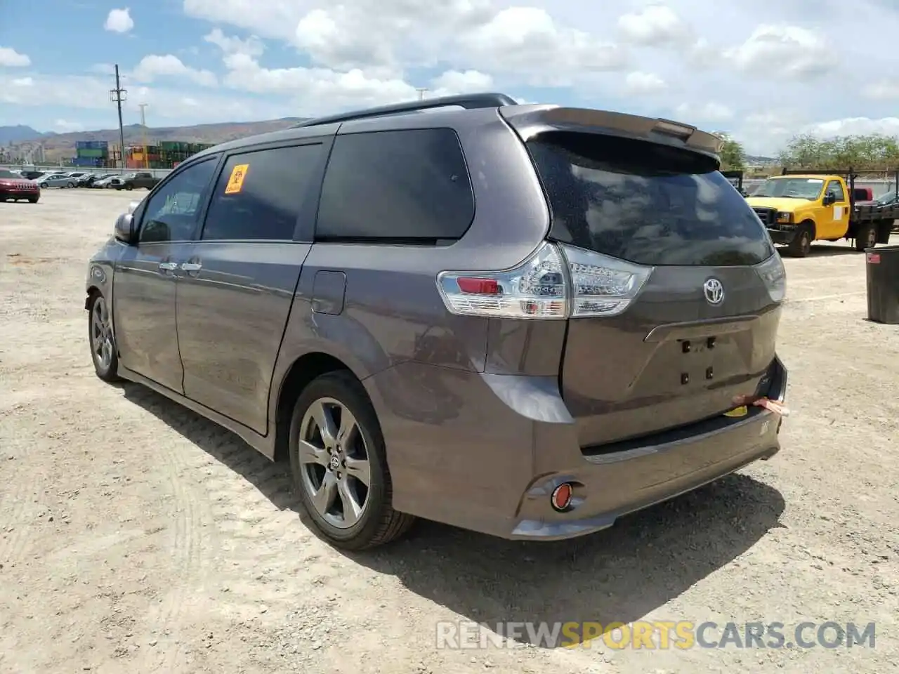 3 Фотография поврежденного автомобиля 5TDXZ3DC6KS996074 TOYOTA SIENNA 2019