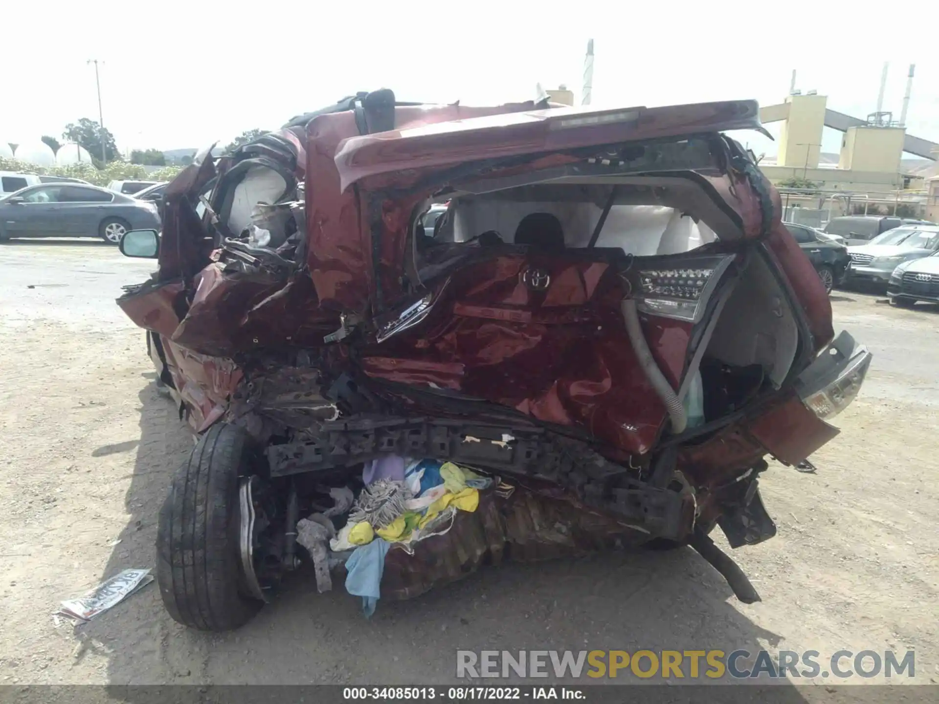 6 Photograph of a damaged car 5TDXZ3DCXKS020167 TOYOTA SIENNA 2019