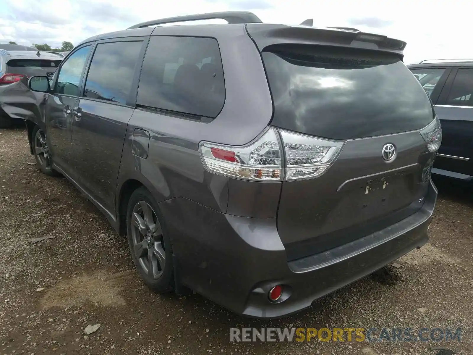 3 Фотография поврежденного автомобиля 5TDXZ3DCXKS974529 TOYOTA SIENNA 2019