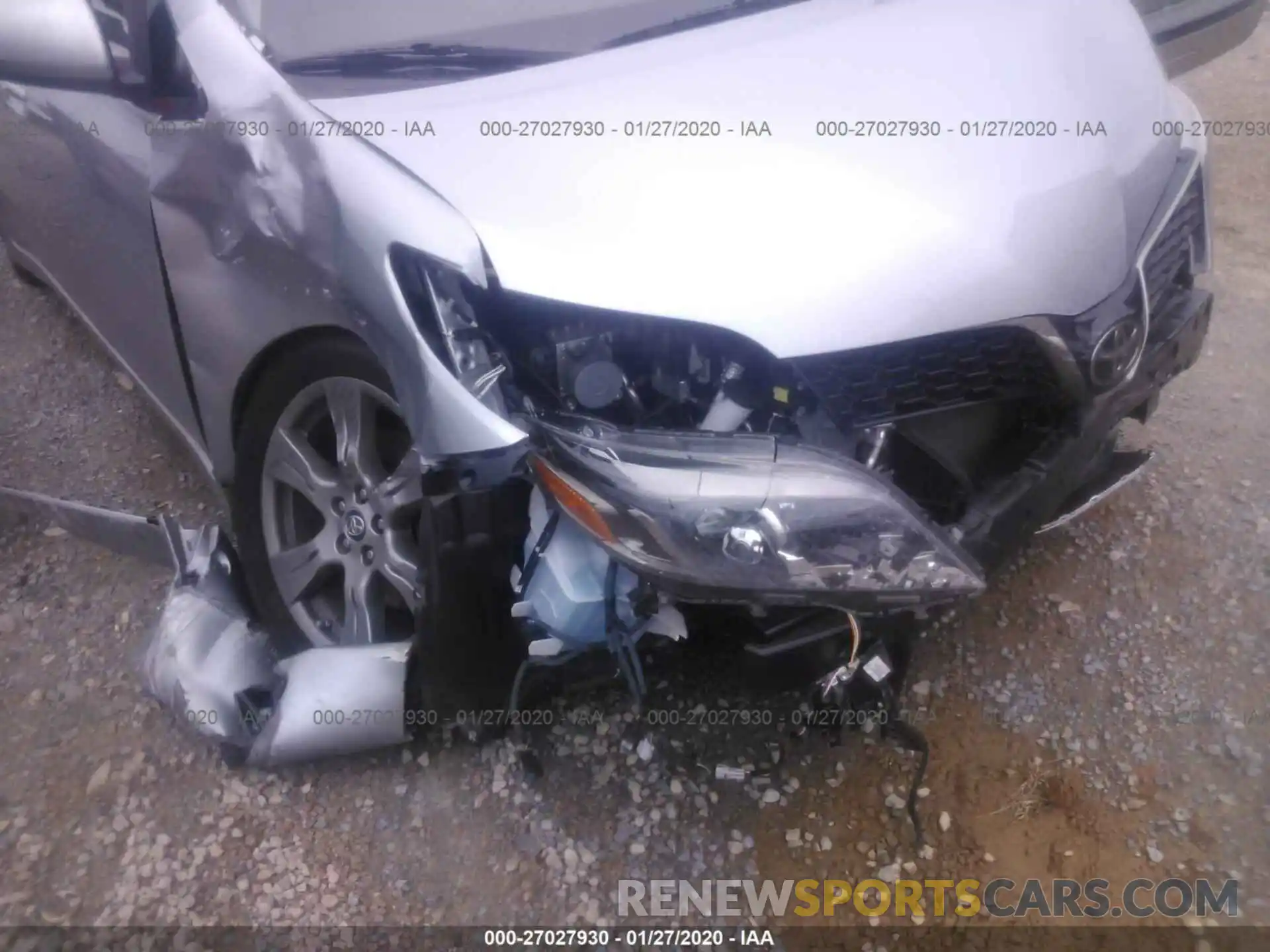 6 Photograph of a damaged car 5TDXZ3DCXKS974949 TOYOTA SIENNA 2019