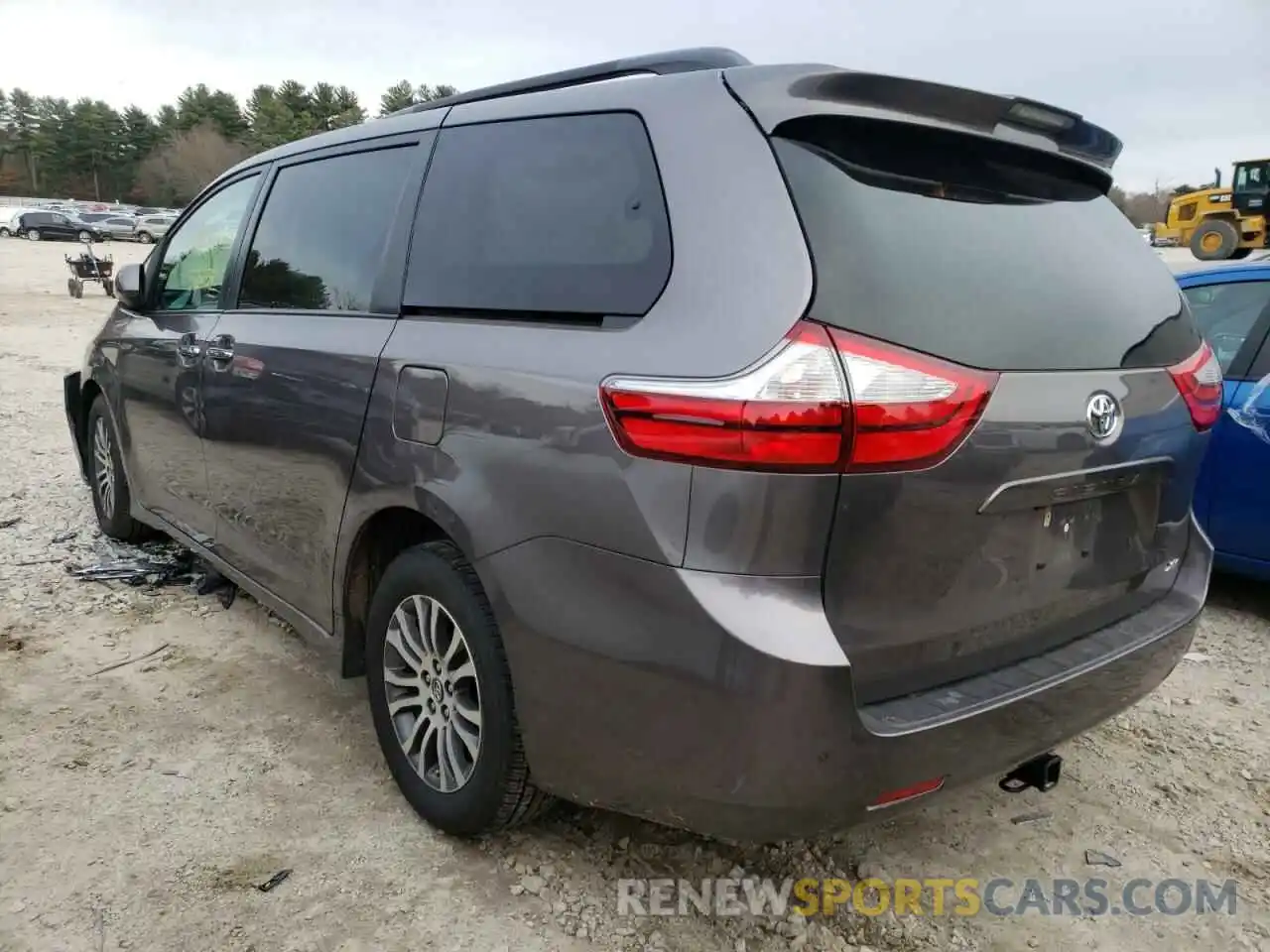 3 Фотография поврежденного автомобиля 5TDYZ3DC0KS005262 TOYOTA SIENNA 2019