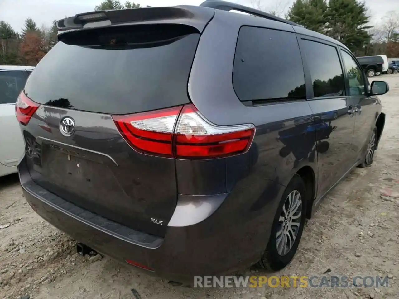 4 Фотография поврежденного автомобиля 5TDYZ3DC0KS005262 TOYOTA SIENNA 2019