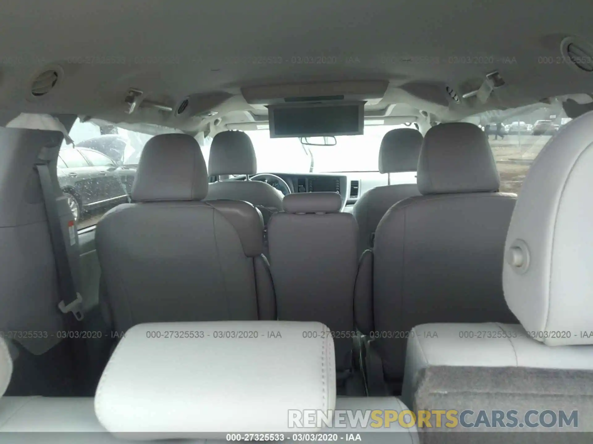 8 Фотография поврежденного автомобиля 5TDYZ3DC0KS980733 TOYOTA SIENNA 2019