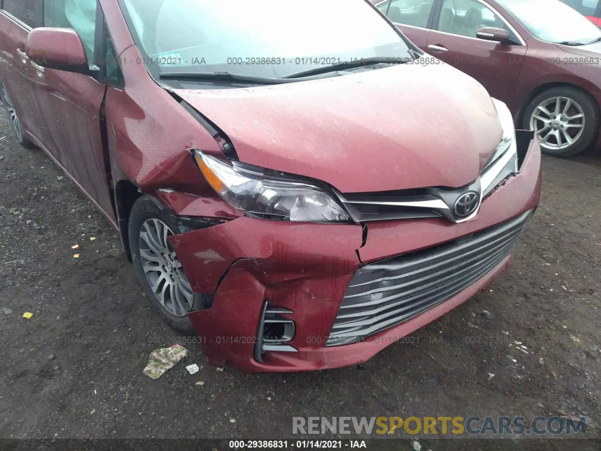 6 Photograph of a damaged car 5TDYZ3DC0KS981834 TOYOTA SIENNA 2019