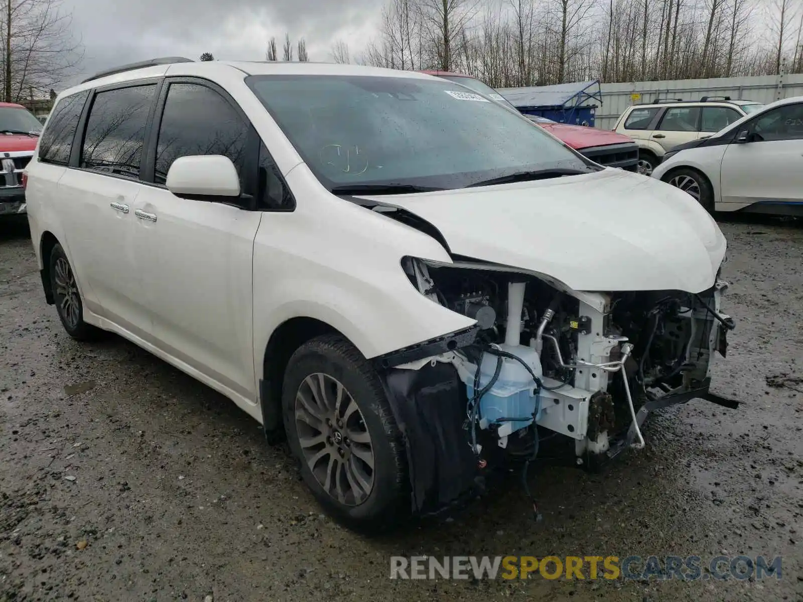 1 Фотография поврежденного автомобиля 5TDYZ3DC0KS987584 TOYOTA SIENNA 2019