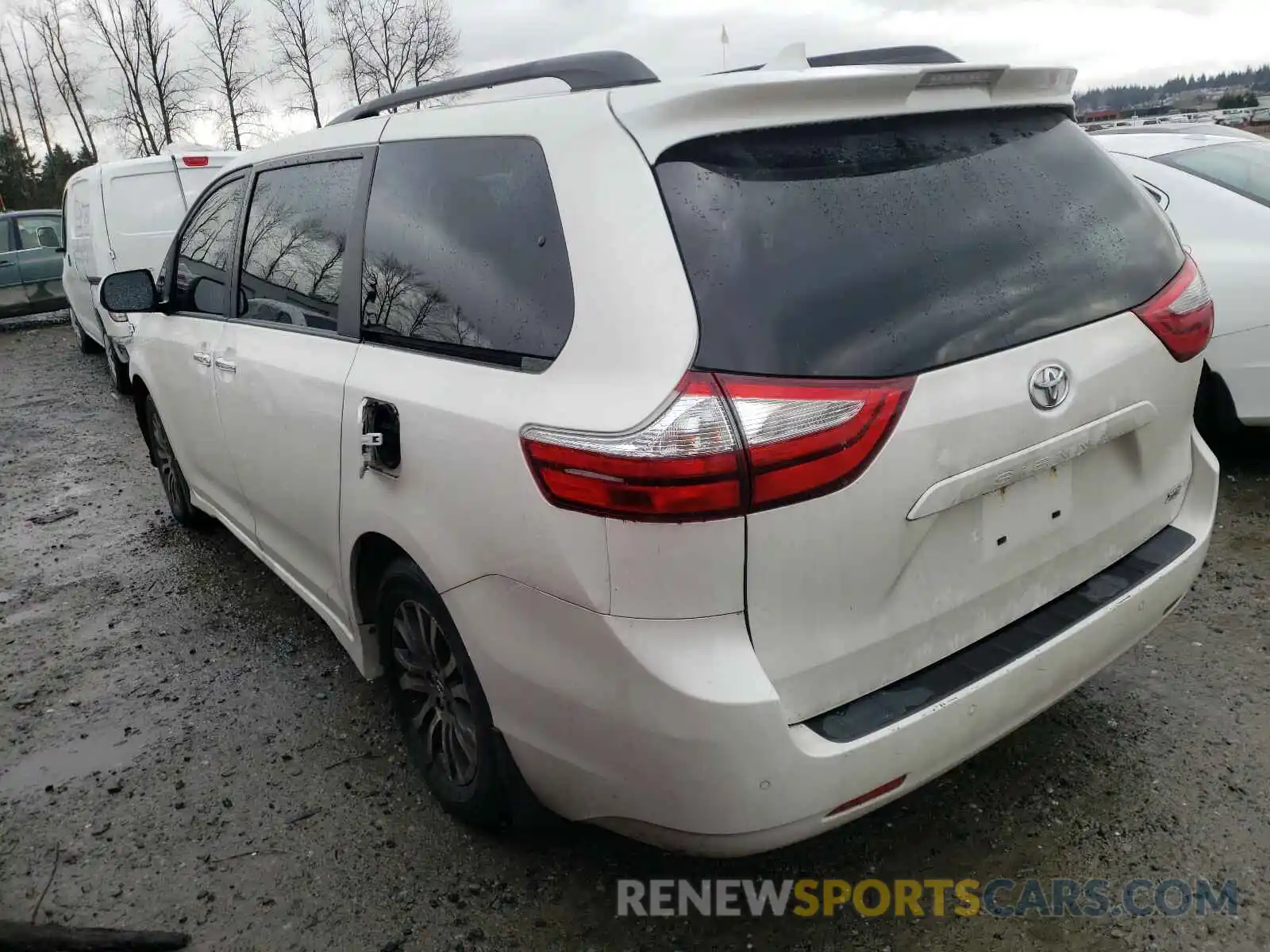 3 Фотография поврежденного автомобиля 5TDYZ3DC0KS987584 TOYOTA SIENNA 2019