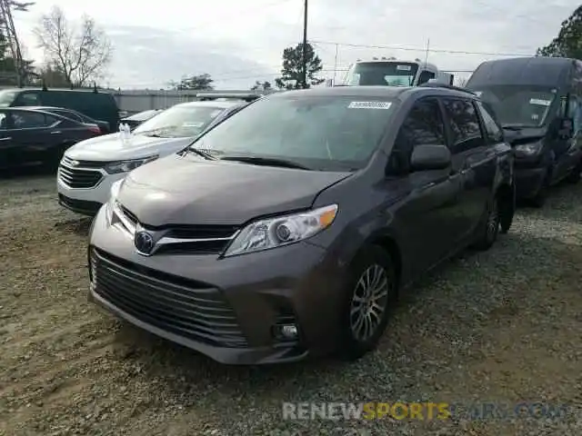 2 Фотография поврежденного автомобиля 5TDYZ3DC0KS998780 TOYOTA SIENNA 2019