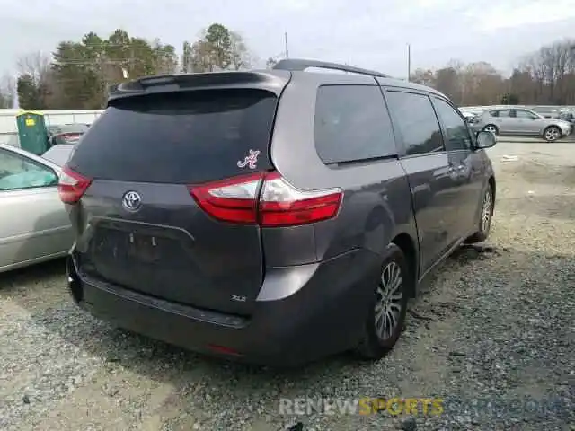 4 Фотография поврежденного автомобиля 5TDYZ3DC0KS998780 TOYOTA SIENNA 2019