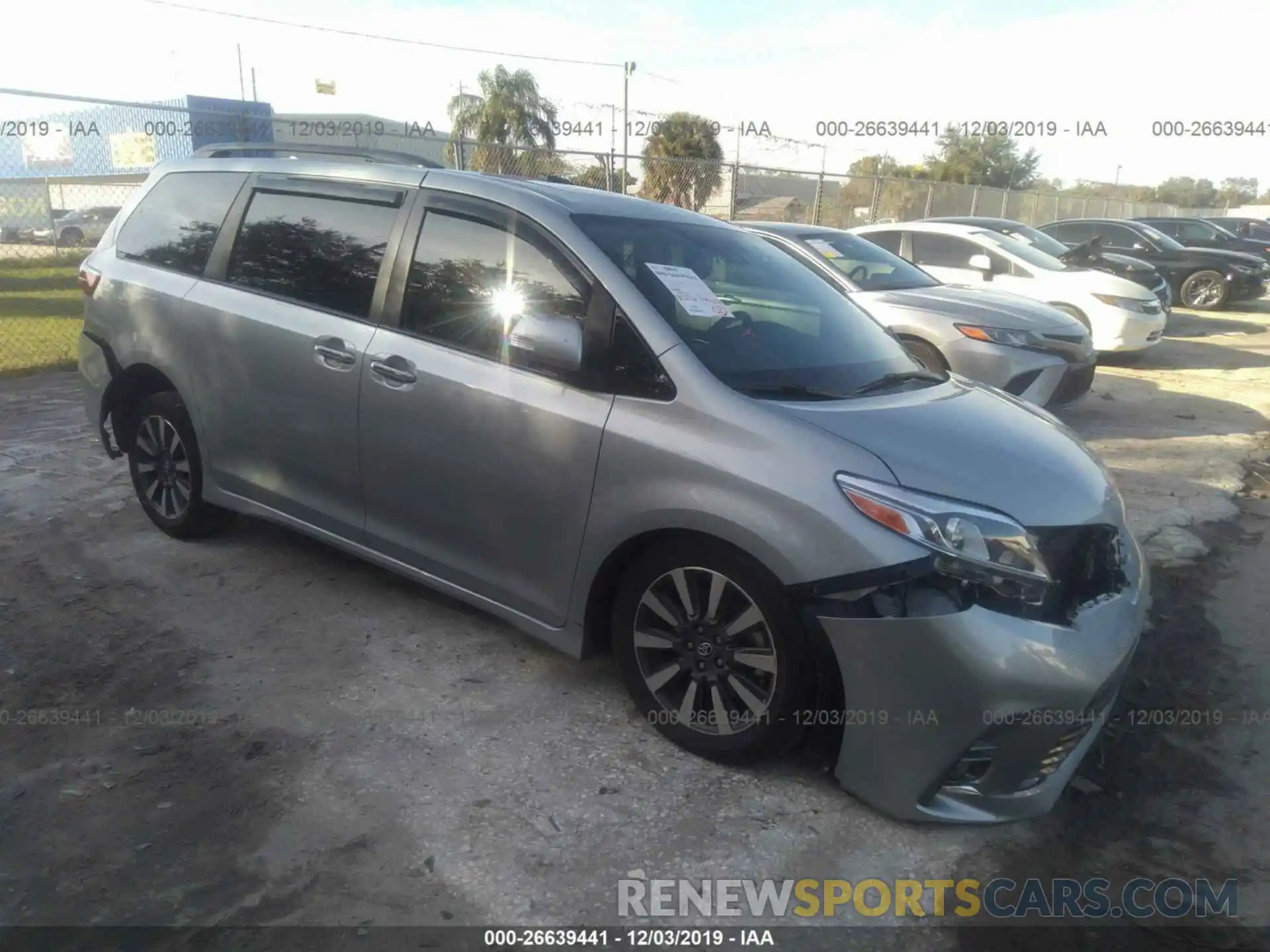 1 Photograph of a damaged car 5TDYZ3DC0KS999864 TOYOTA SIENNA 2019