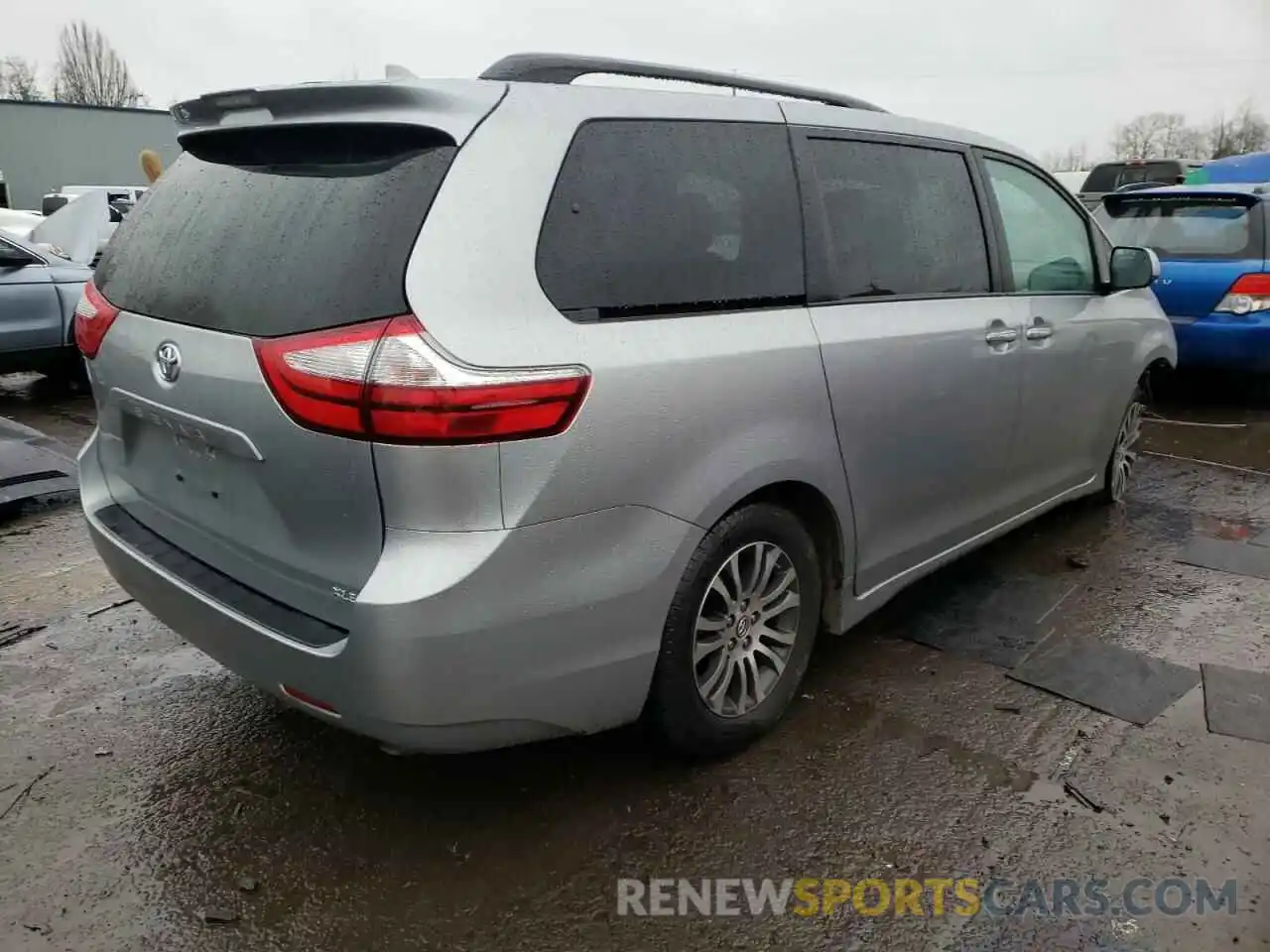 4 Фотография поврежденного автомобиля 5TDYZ3DC1KS004055 TOYOTA SIENNA 2019