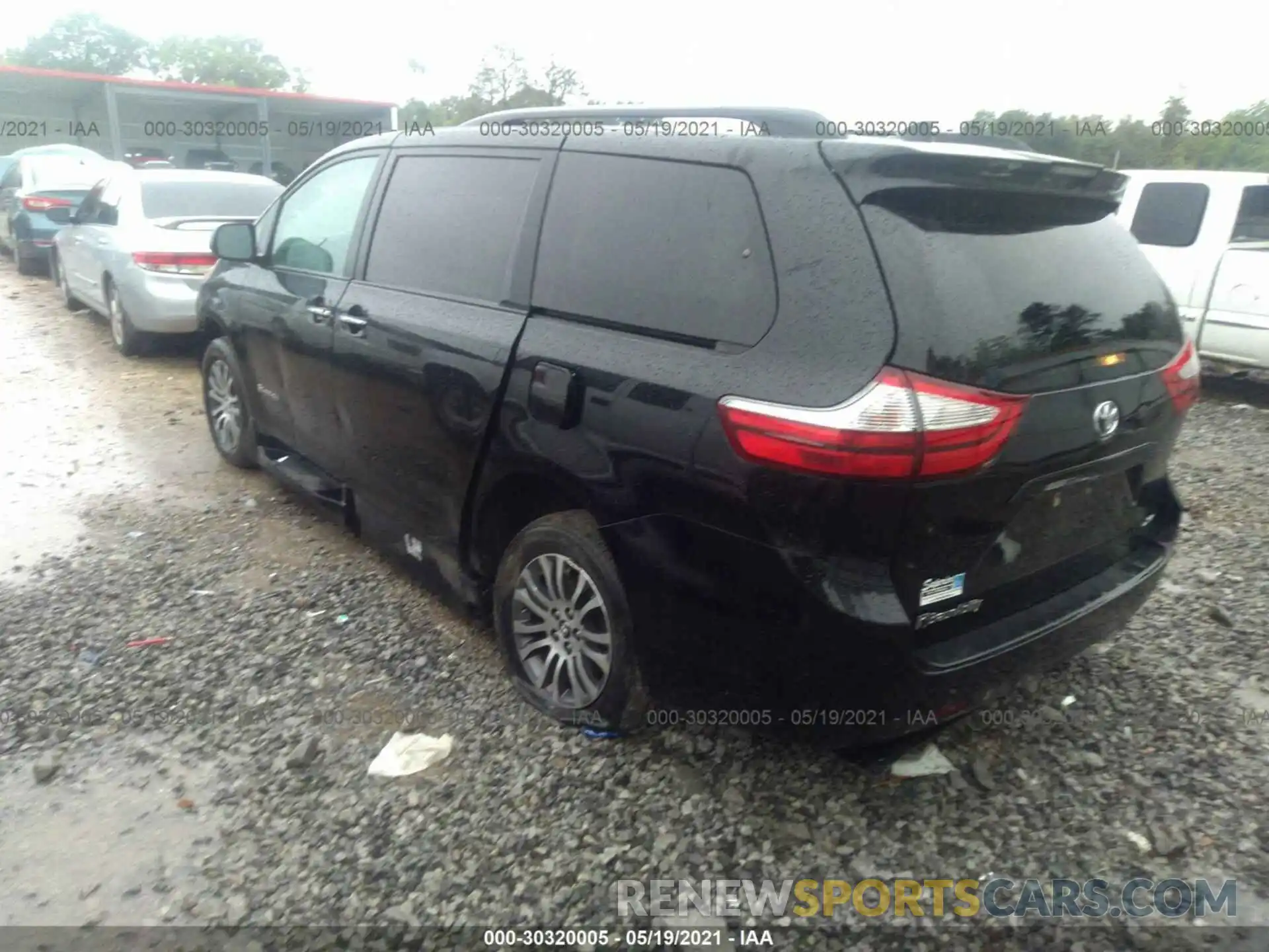 3 Фотография поврежденного автомобиля 5TDYZ3DC1KS016349 TOYOTA SIENNA 2019