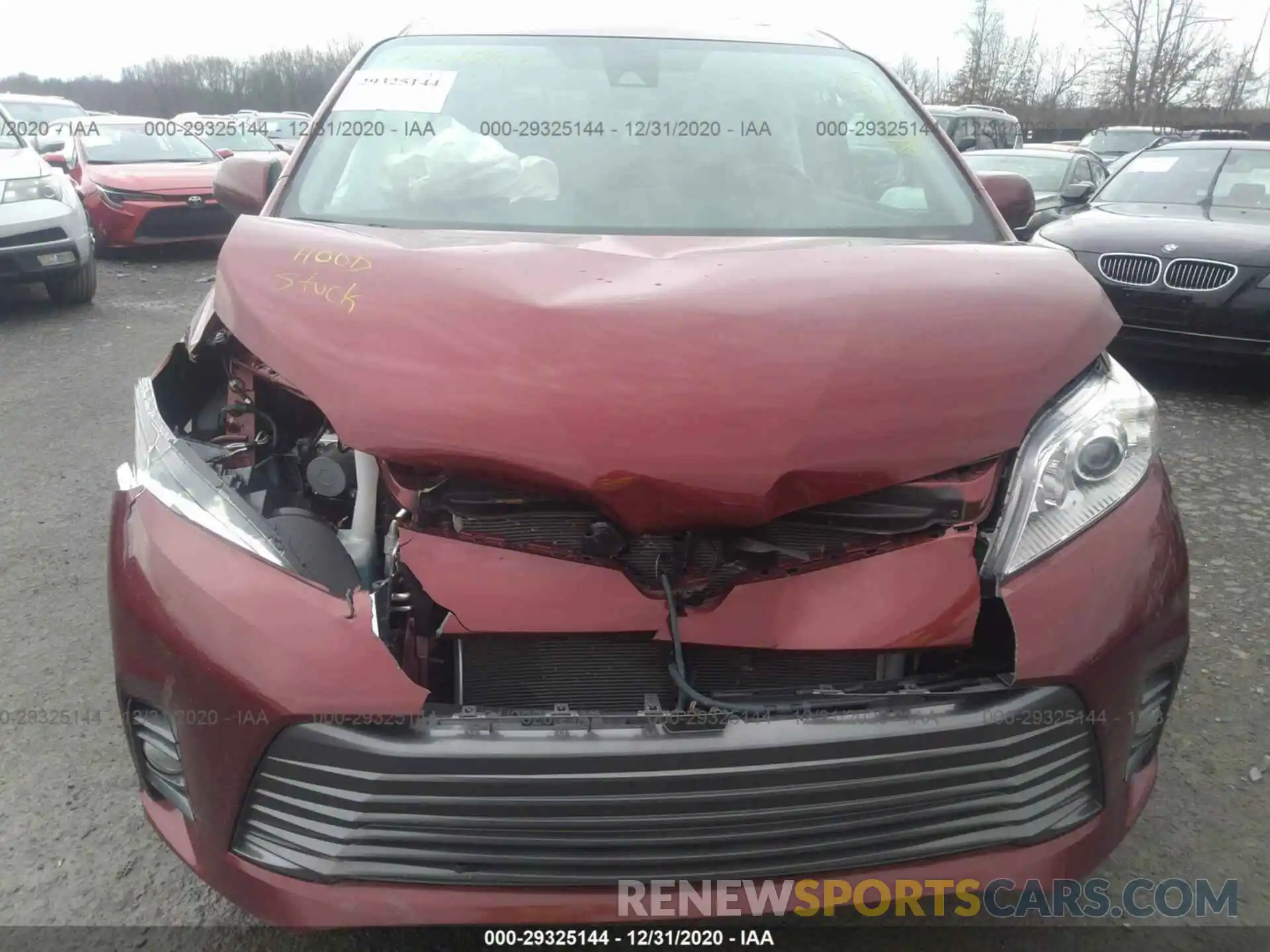 6 Photograph of a damaged car 5TDYZ3DC1KS994012 TOYOTA SIENNA 2019