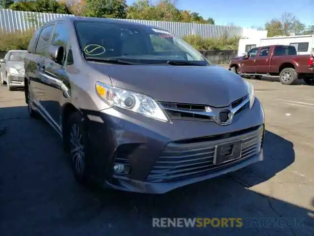 1 Photograph of a damaged car 5TDYZ3DC1KS995273 TOYOTA SIENNA 2019