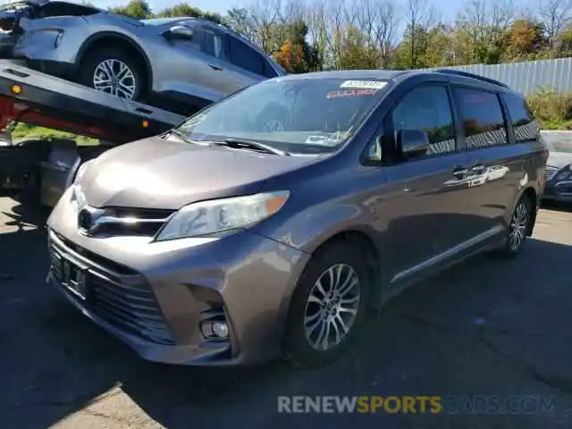 2 Photograph of a damaged car 5TDYZ3DC1KS995273 TOYOTA SIENNA 2019