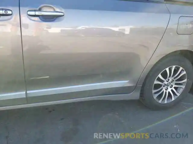 9 Photograph of a damaged car 5TDYZ3DC1KS995273 TOYOTA SIENNA 2019