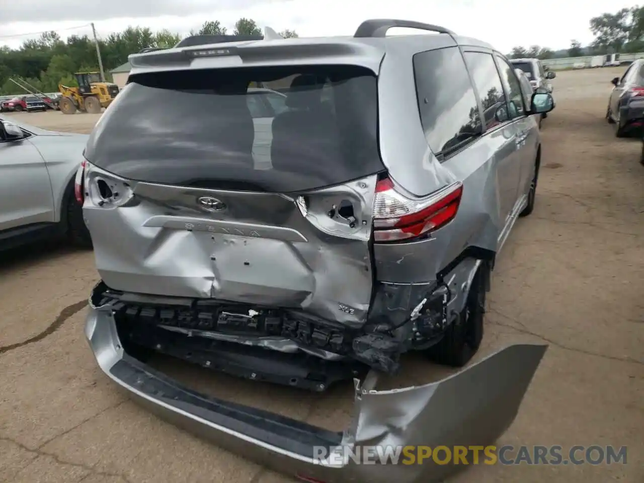 9 Фотография поврежденного автомобиля 5TDYZ3DC2KS006414 TOYOTA SIENNA 2019