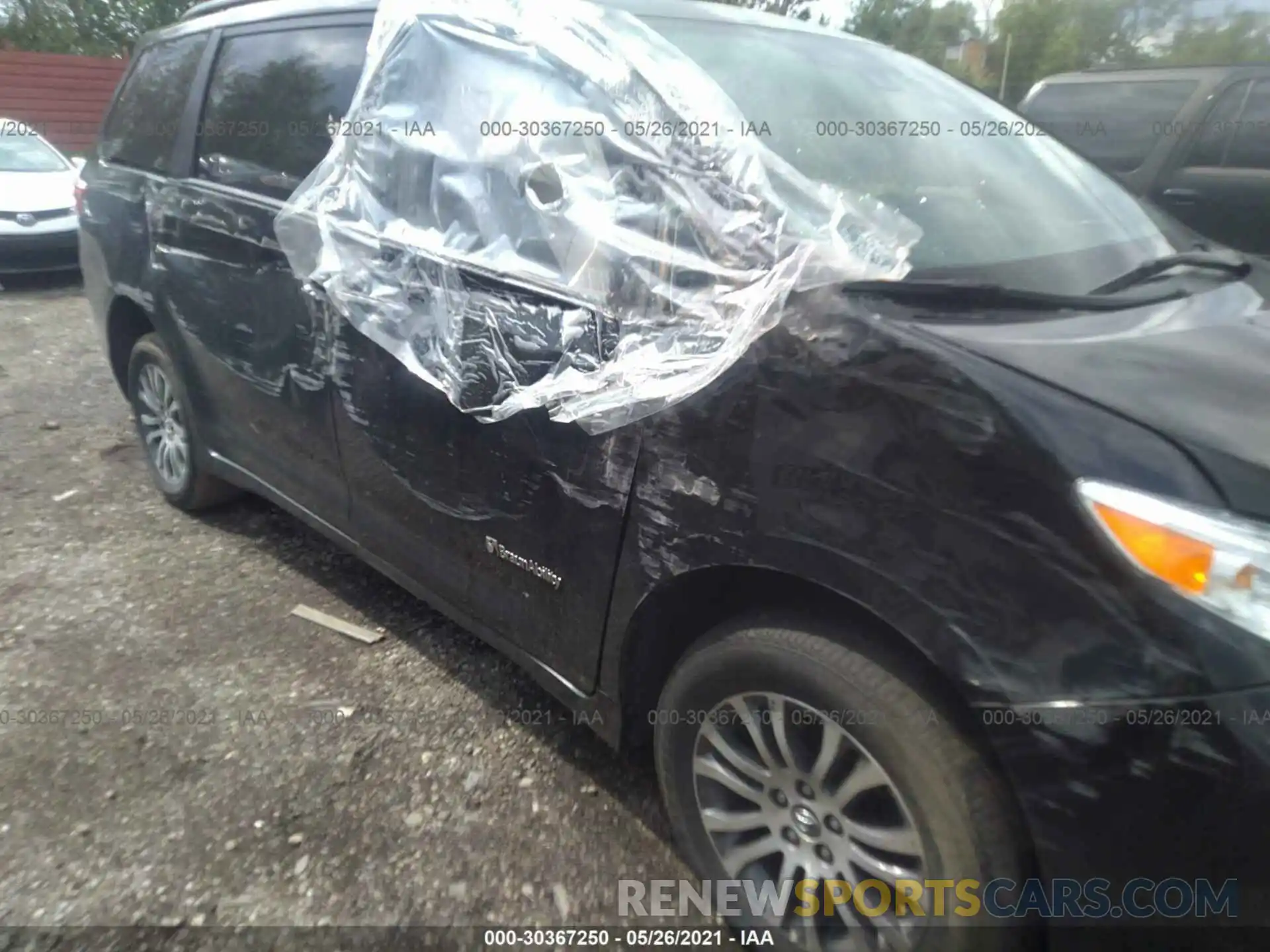 6 Фотография поврежденного автомобиля 5TDYZ3DC2KS014657 TOYOTA SIENNA 2019