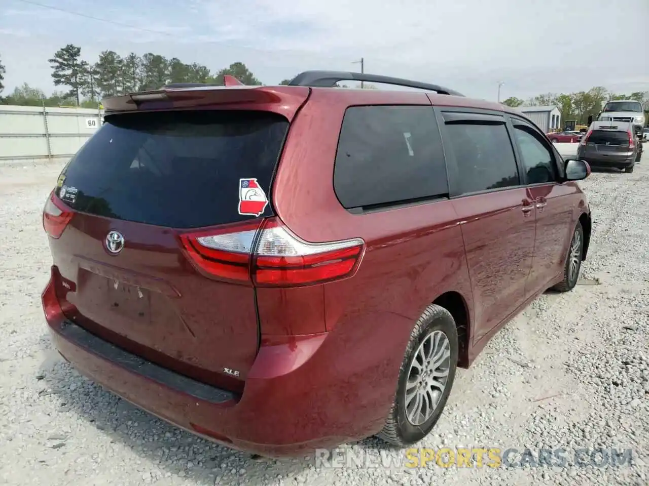 4 Фотография поврежденного автомобиля 5TDYZ3DC2KS966669 TOYOTA SIENNA 2019