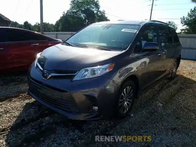 2 Photograph of a damaged car 5TDYZ3DC3KS017003 TOYOTA SIENNA 2019