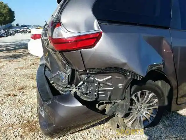 9 Photograph of a damaged car 5TDYZ3DC3KS017003 TOYOTA SIENNA 2019