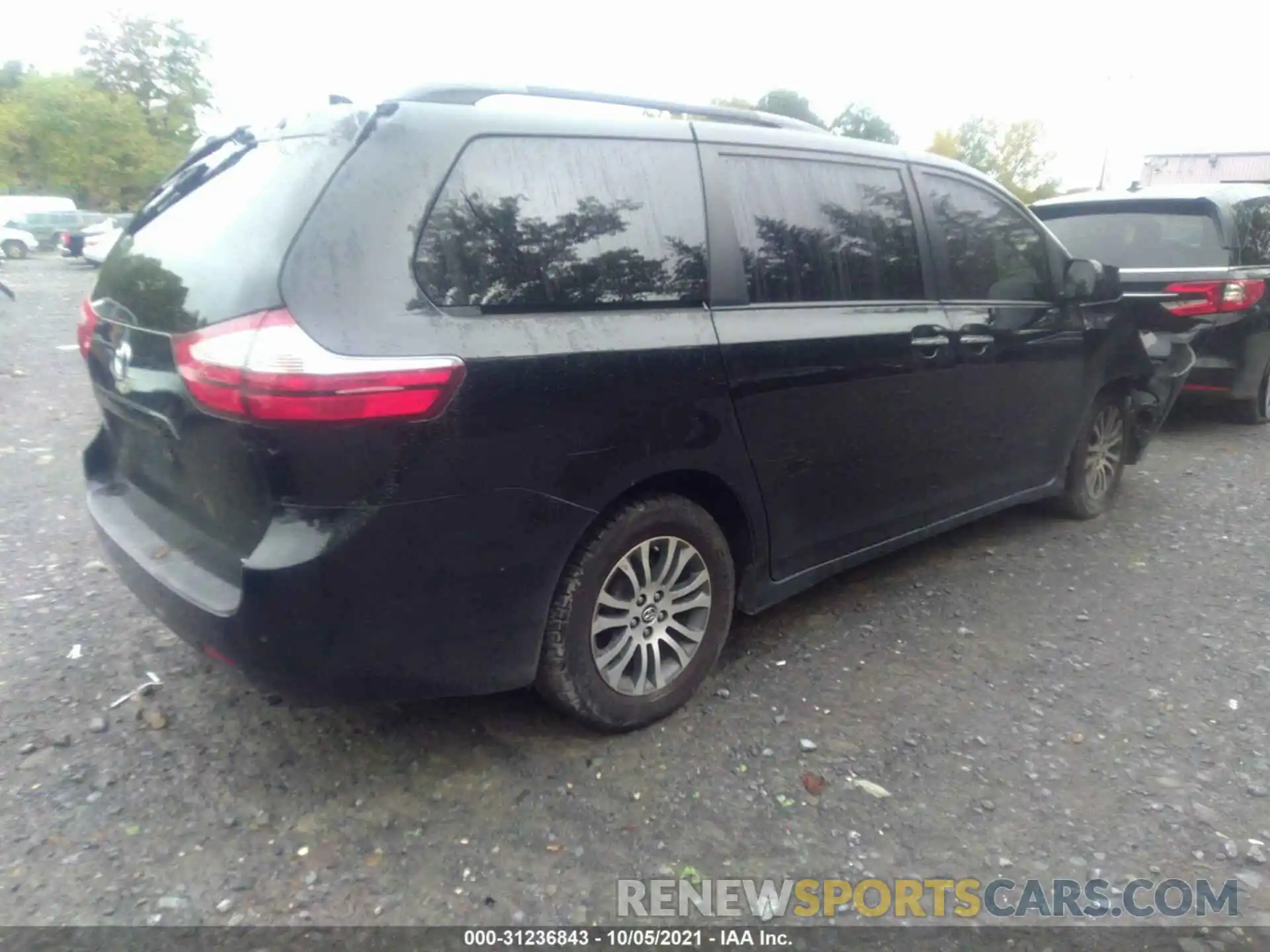 4 Фотография поврежденного автомобиля 5TDYZ3DC3KS019253 TOYOTA SIENNA 2019