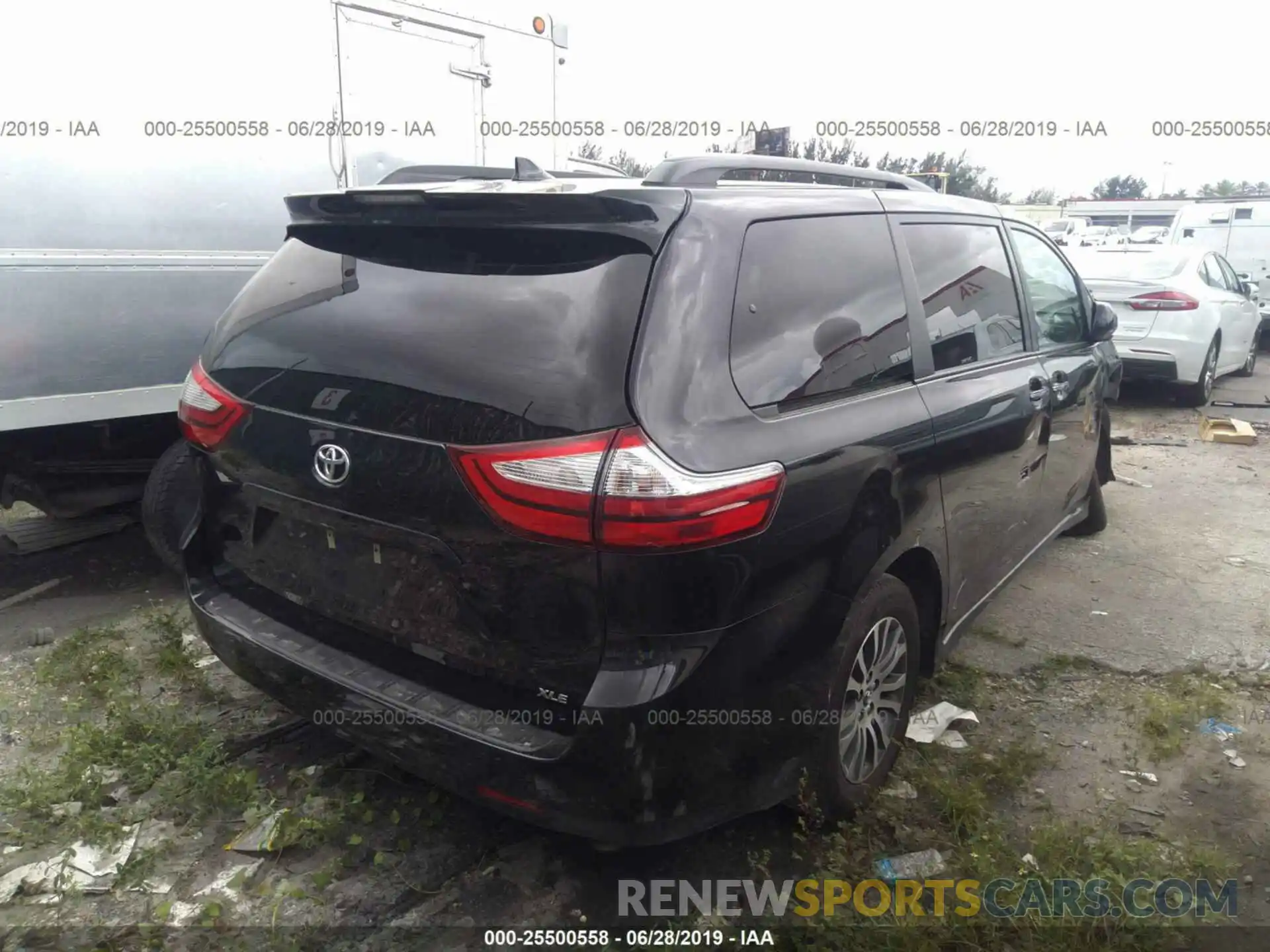 4 Фотография поврежденного автомобиля 5TDYZ3DC3KS976644 TOYOTA SIENNA 2019