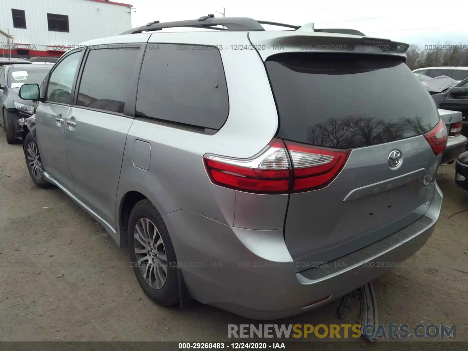 3 Фотография поврежденного автомобиля 5TDYZ3DC4KS967905 TOYOTA SIENNA 2019