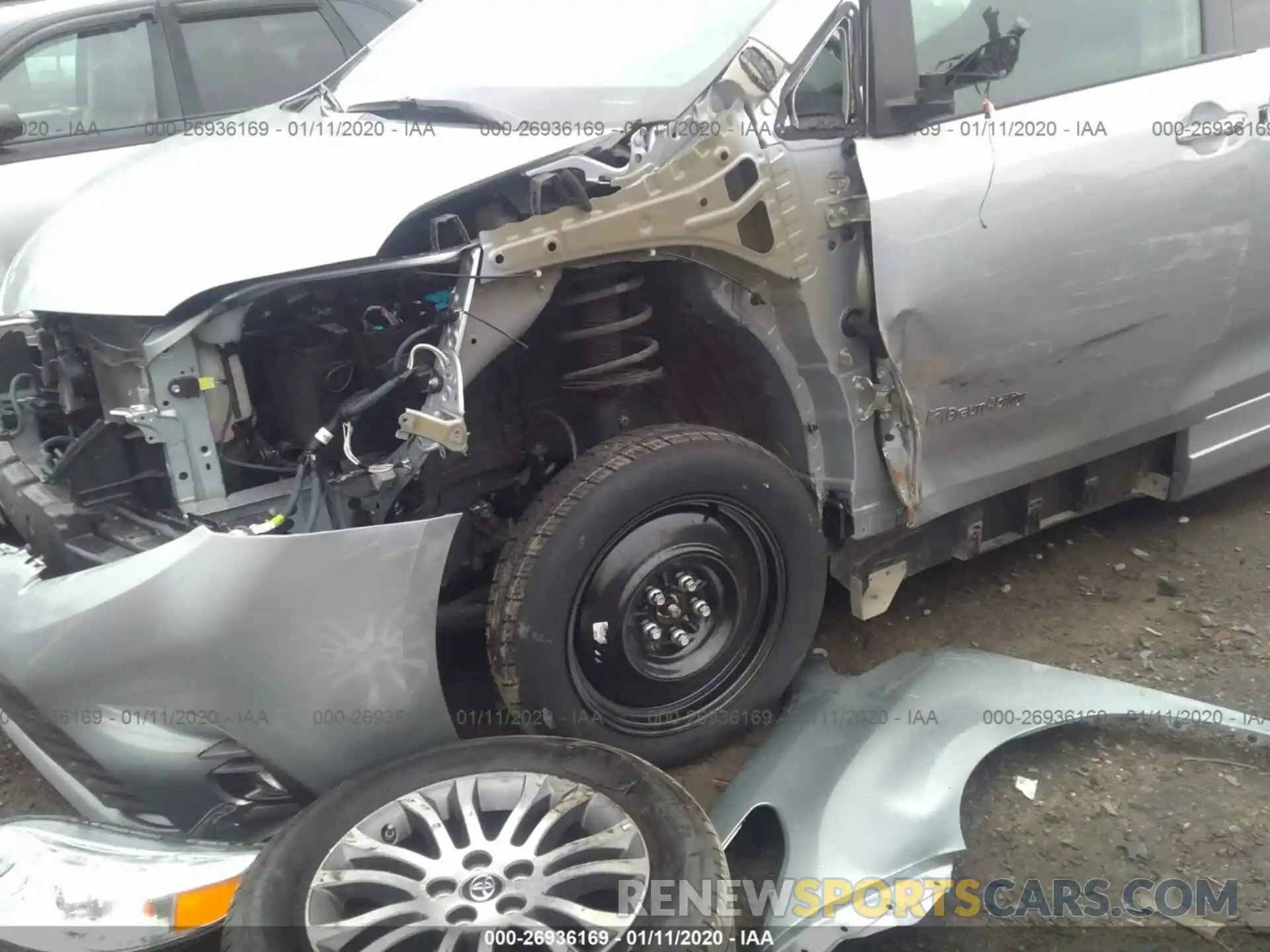 6 Photograph of a damaged car 5TDYZ3DC4KS995106 TOYOTA SIENNA 2019