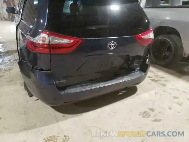 9 Photograph of a damaged car 5TDYZ3DC5KS005516 TOYOTA SIENNA 2019