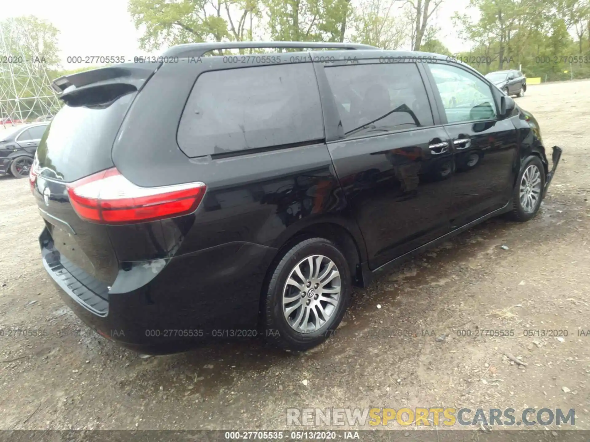 4 Фотография поврежденного автомобиля 5TDYZ3DC5KS979027 TOYOTA SIENNA 2019