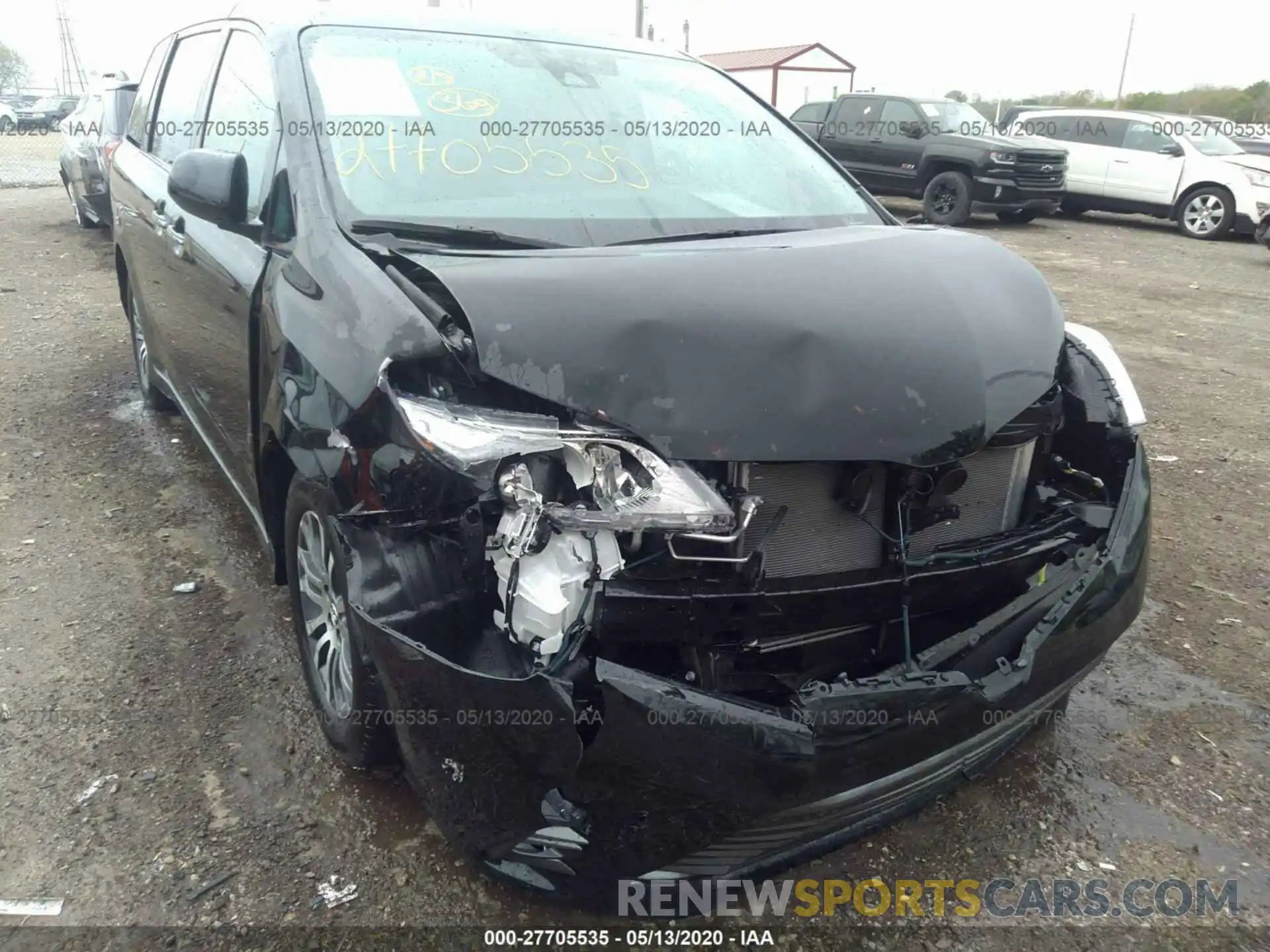 6 Photograph of a damaged car 5TDYZ3DC5KS979027 TOYOTA SIENNA 2019