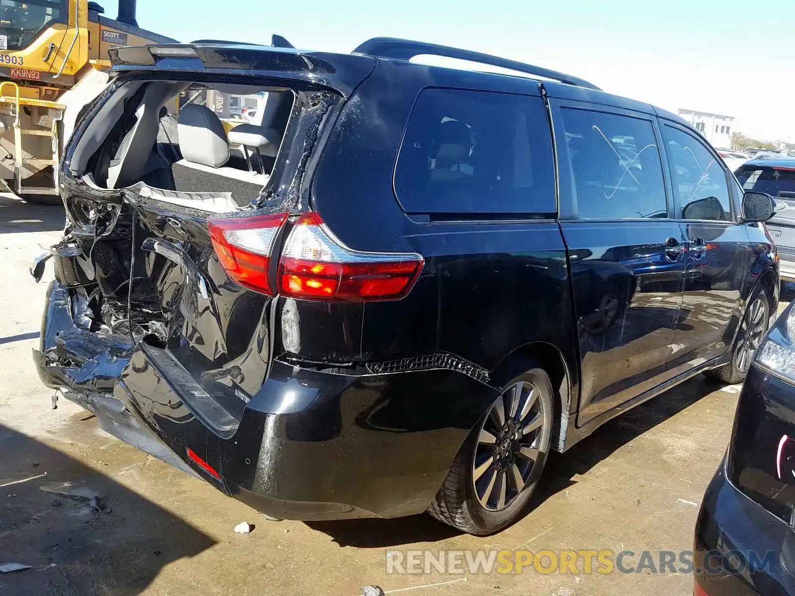 4 Фотография поврежденного автомобиля 5TDYZ3DC6KS969509 TOYOTA SIENNA 2019