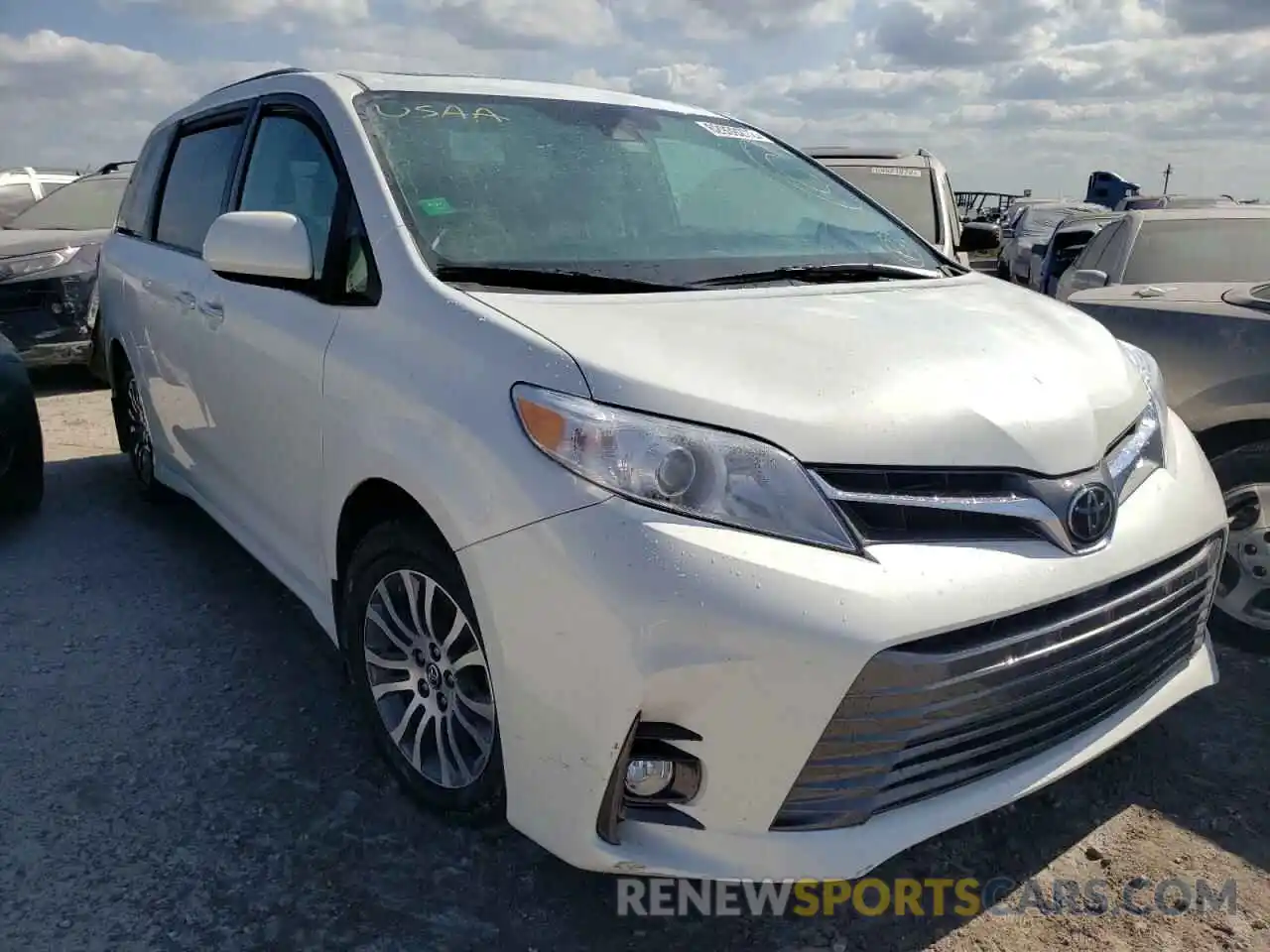 1 Photograph of a damaged car 5TDYZ3DC6KS995544 TOYOTA SIENNA 2019