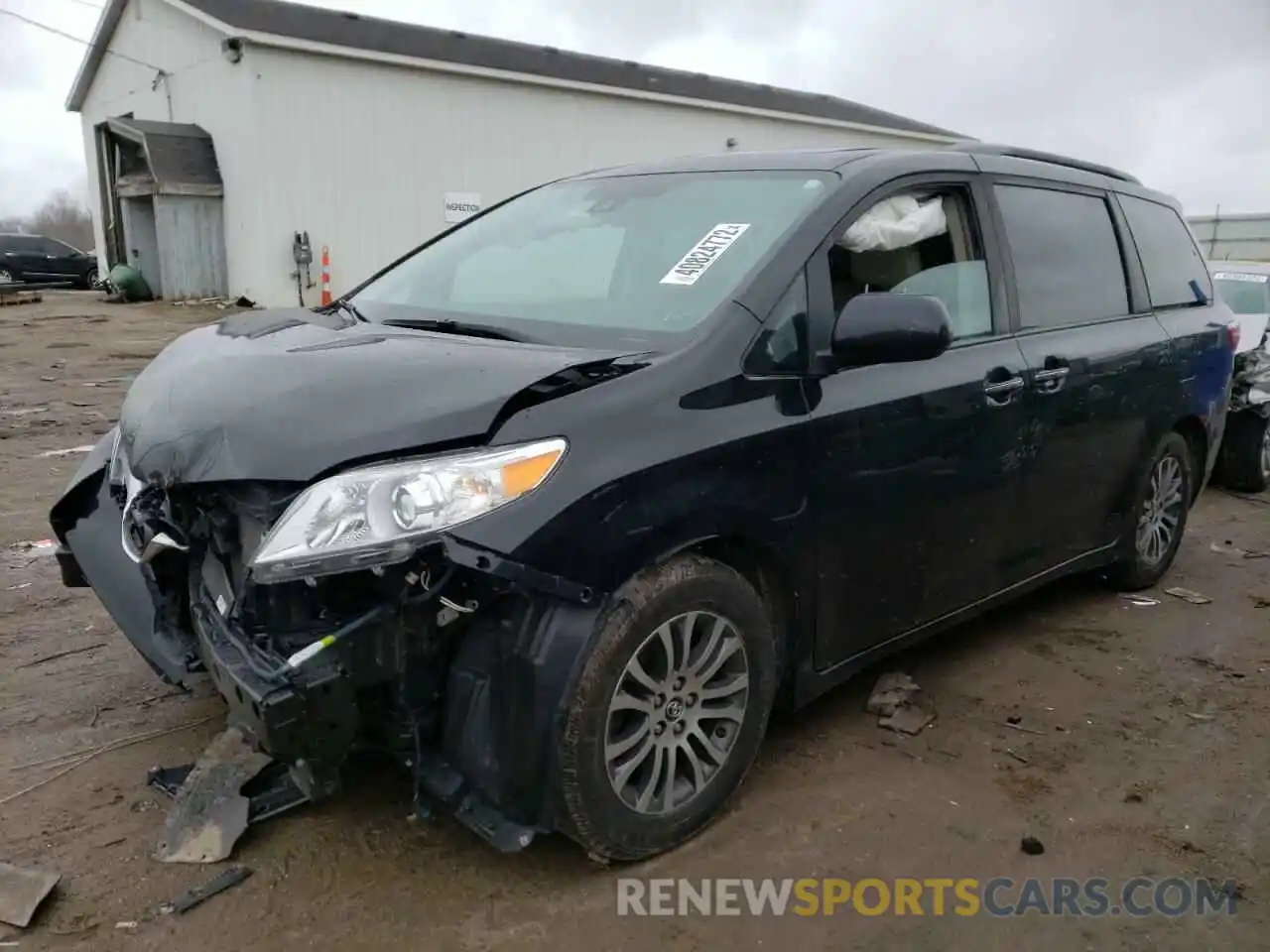 2 Photograph of a damaged car 5TDYZ3DC7KS003623 TOYOTA SIENNA 2019