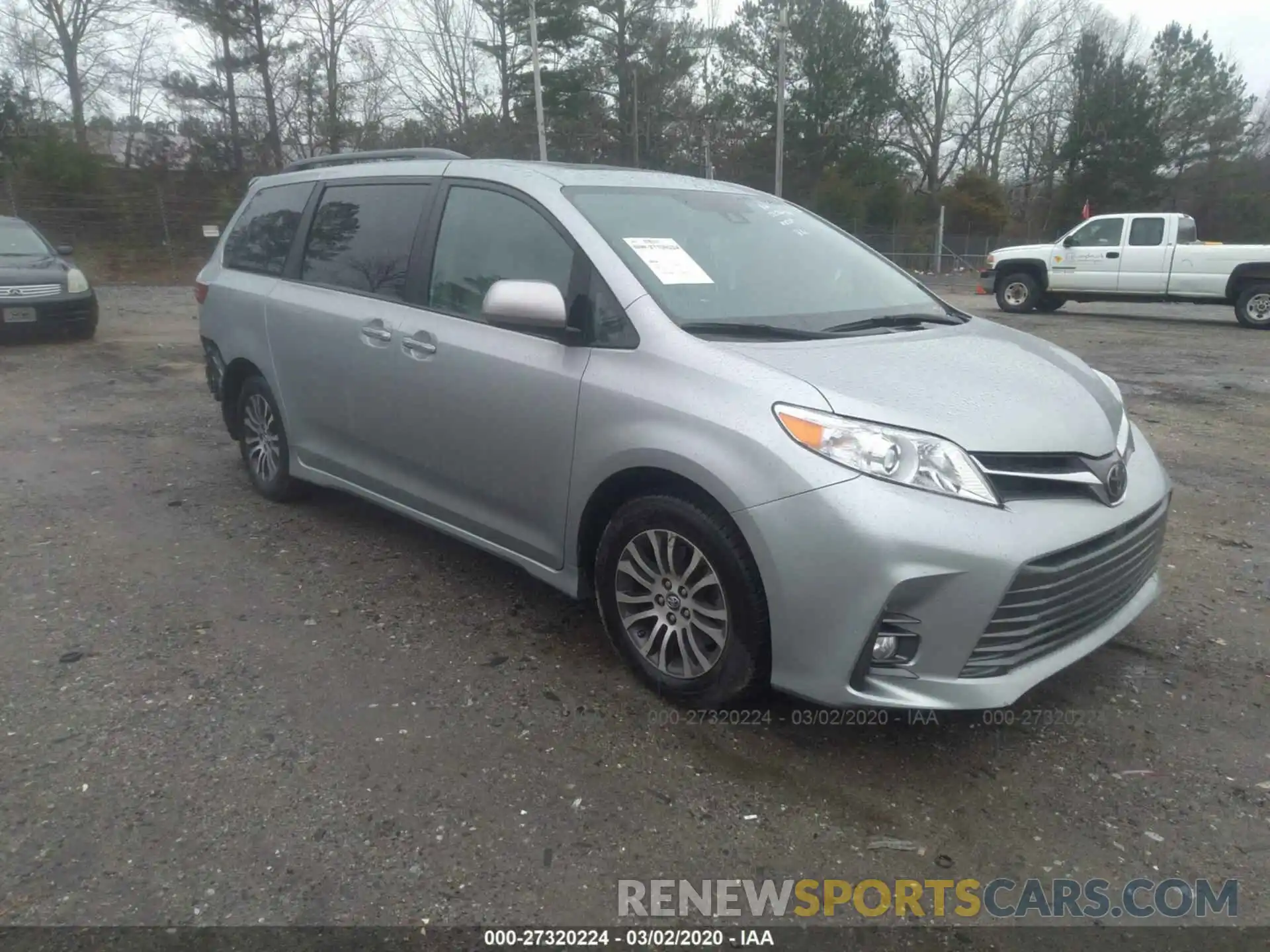 1 Photograph of a damaged car 5TDYZ3DC7KS006280 TOYOTA SIENNA 2019