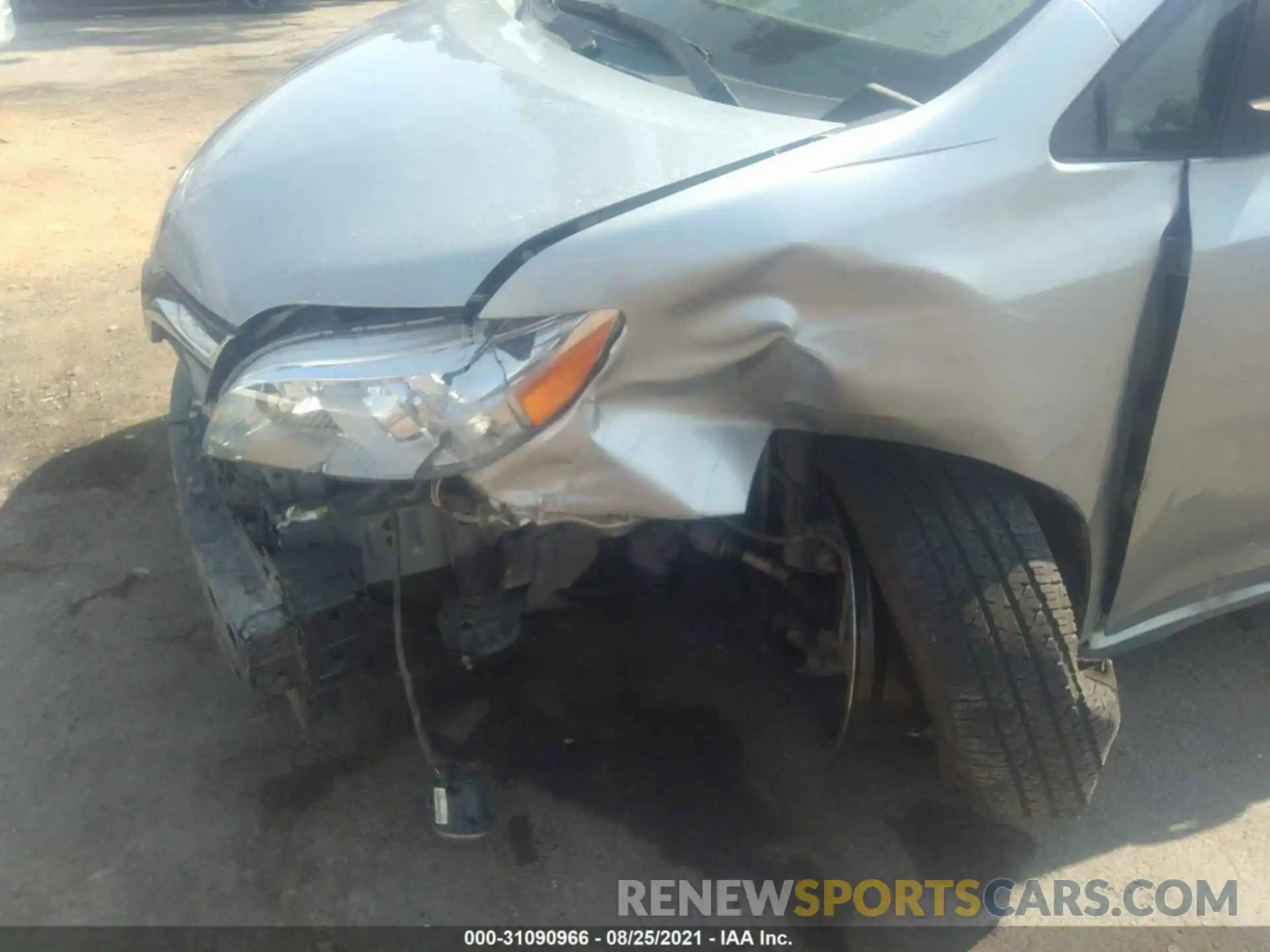 6 Photograph of a damaged car 5TDYZ3DC7KS012600 TOYOTA SIENNA 2019